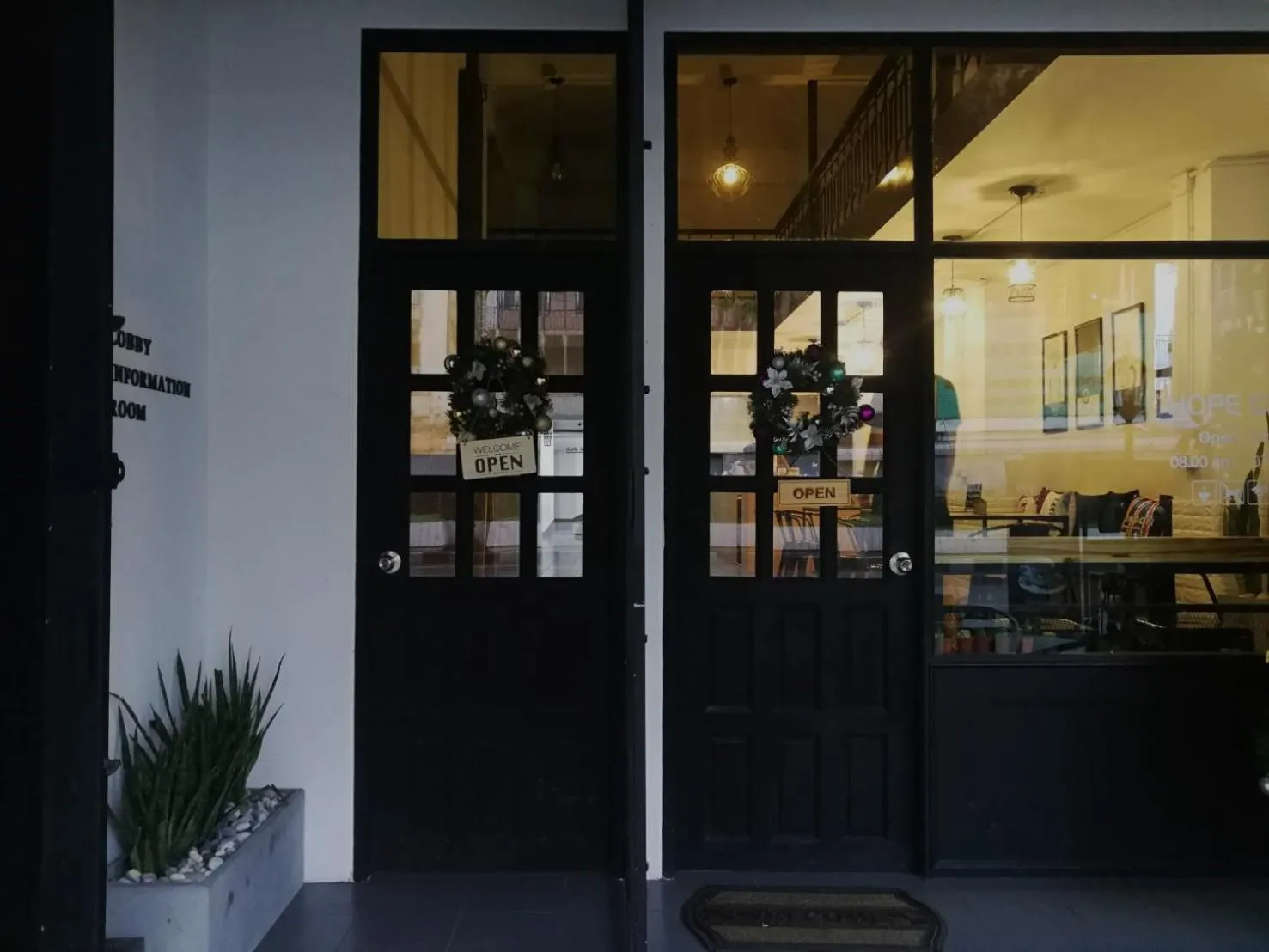 Facade/entrance in Hope Hostel Hatyai