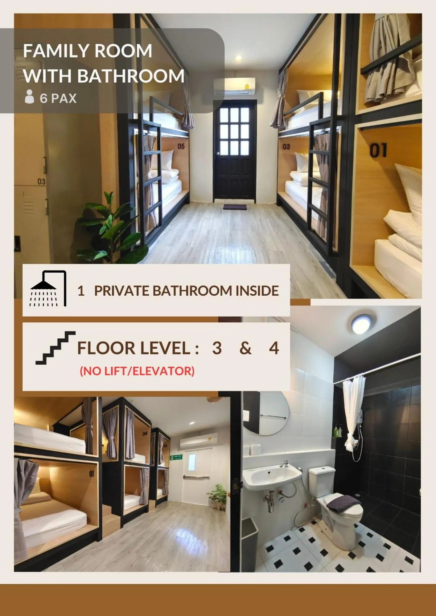 Bedroom, Bed in Hope Hostel Hatyai