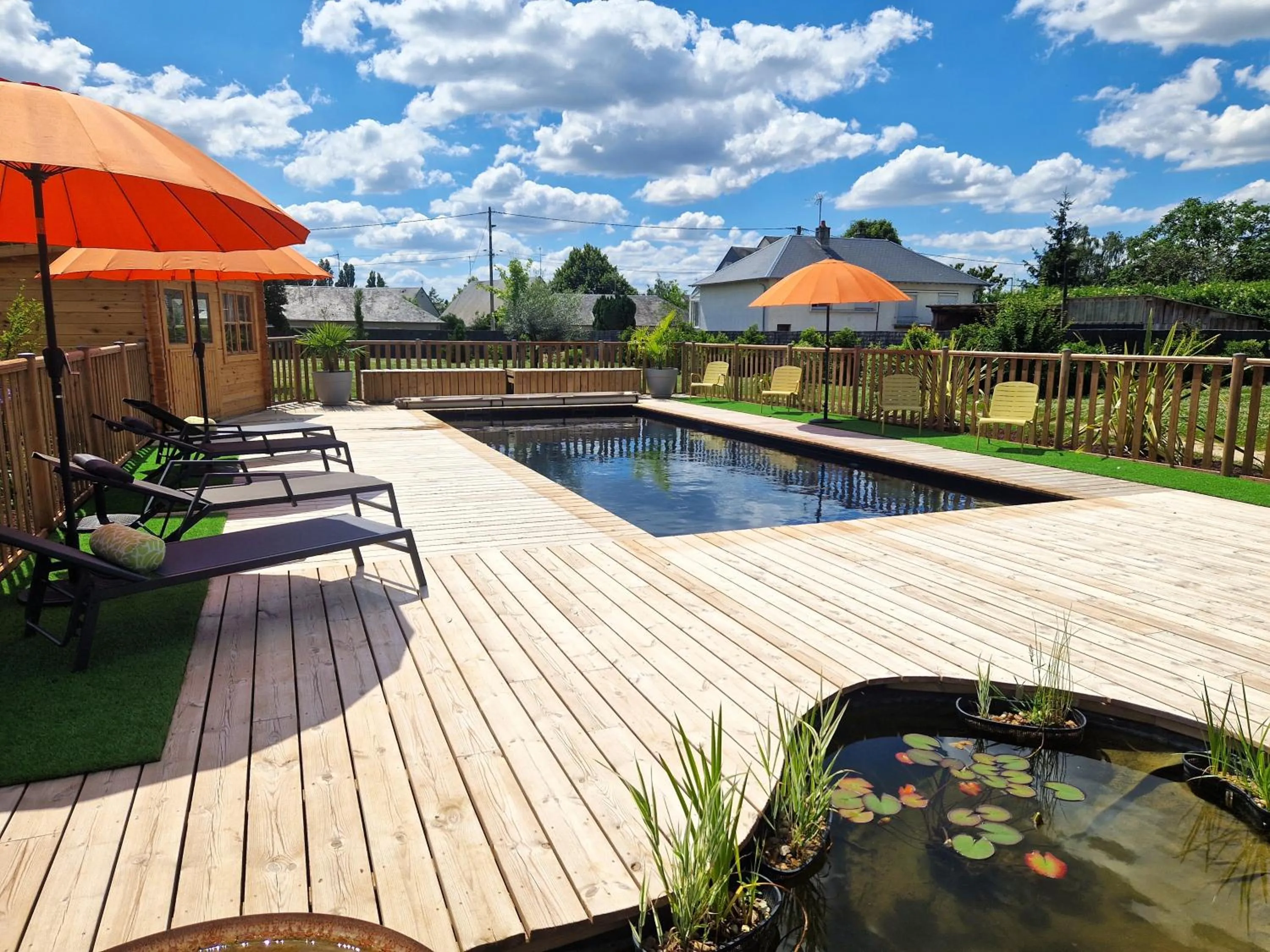 Swimming pool in Brame de Sologne