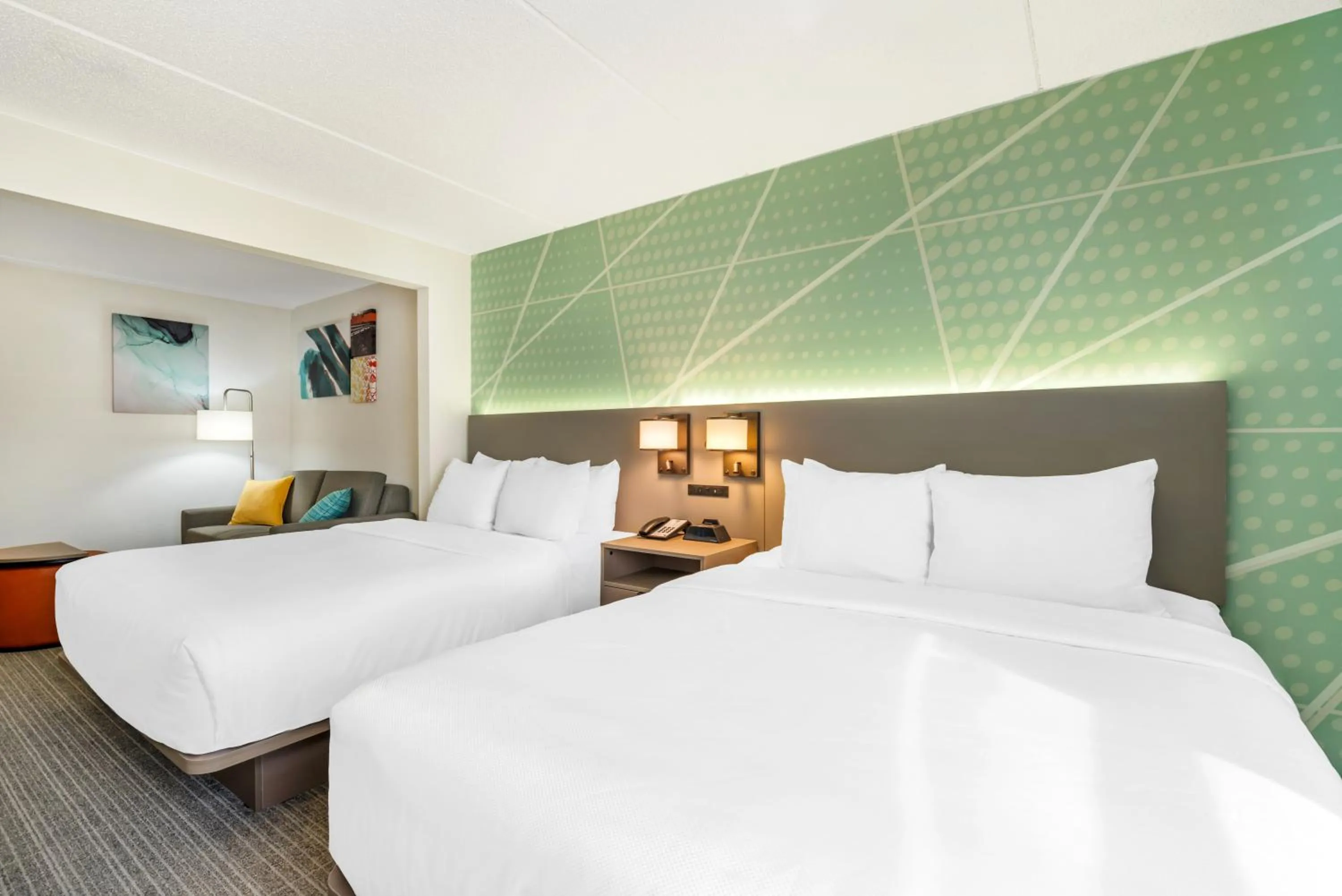 Bed in Grand Hotel Madison