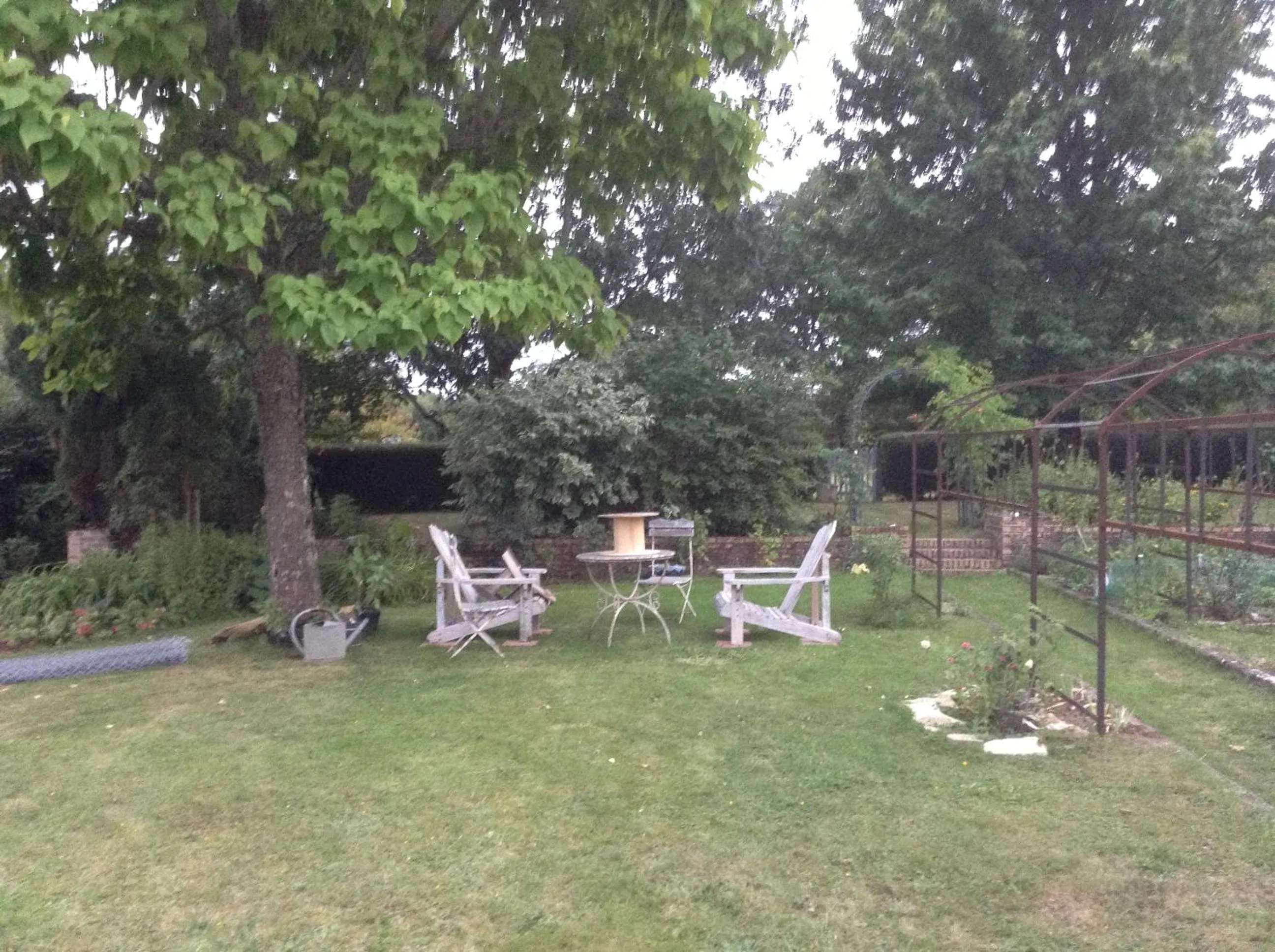 Patio in Ma maison bleue