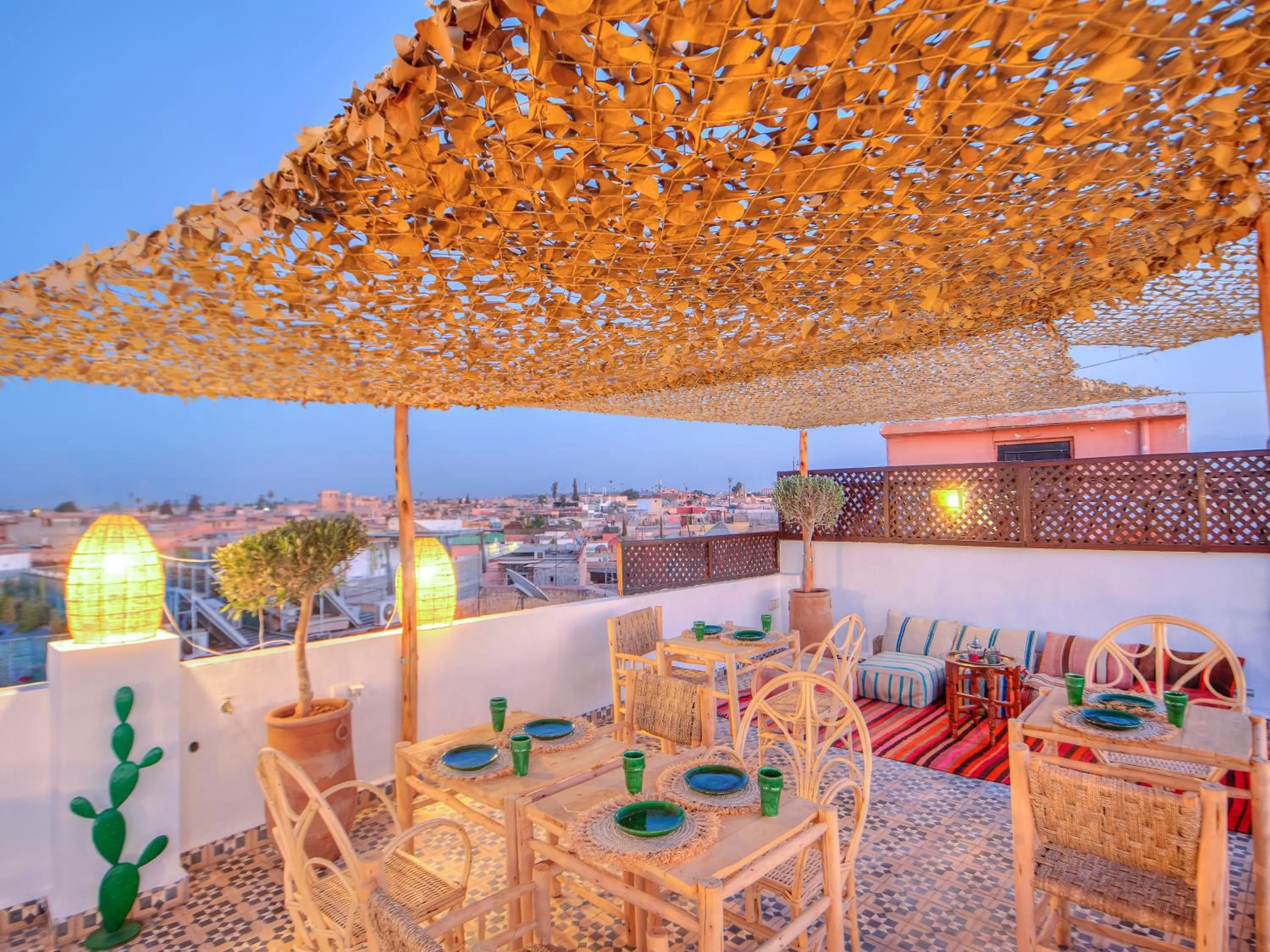 Patio in Riad Art & Emotions Boutique Hotel & Spa