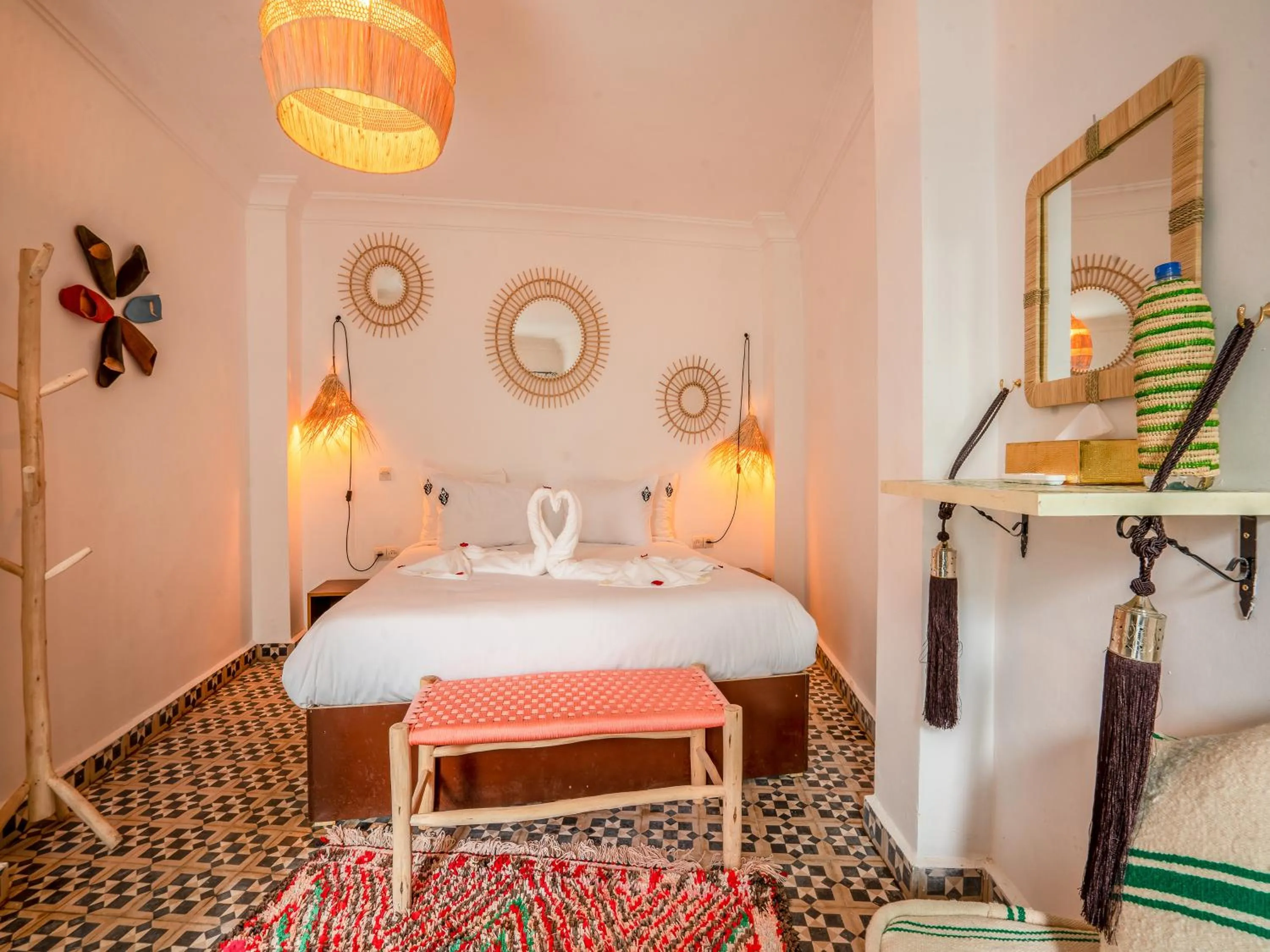 Bedroom, Bed in Riad Art & Emotions Boutique Hotel & Spa