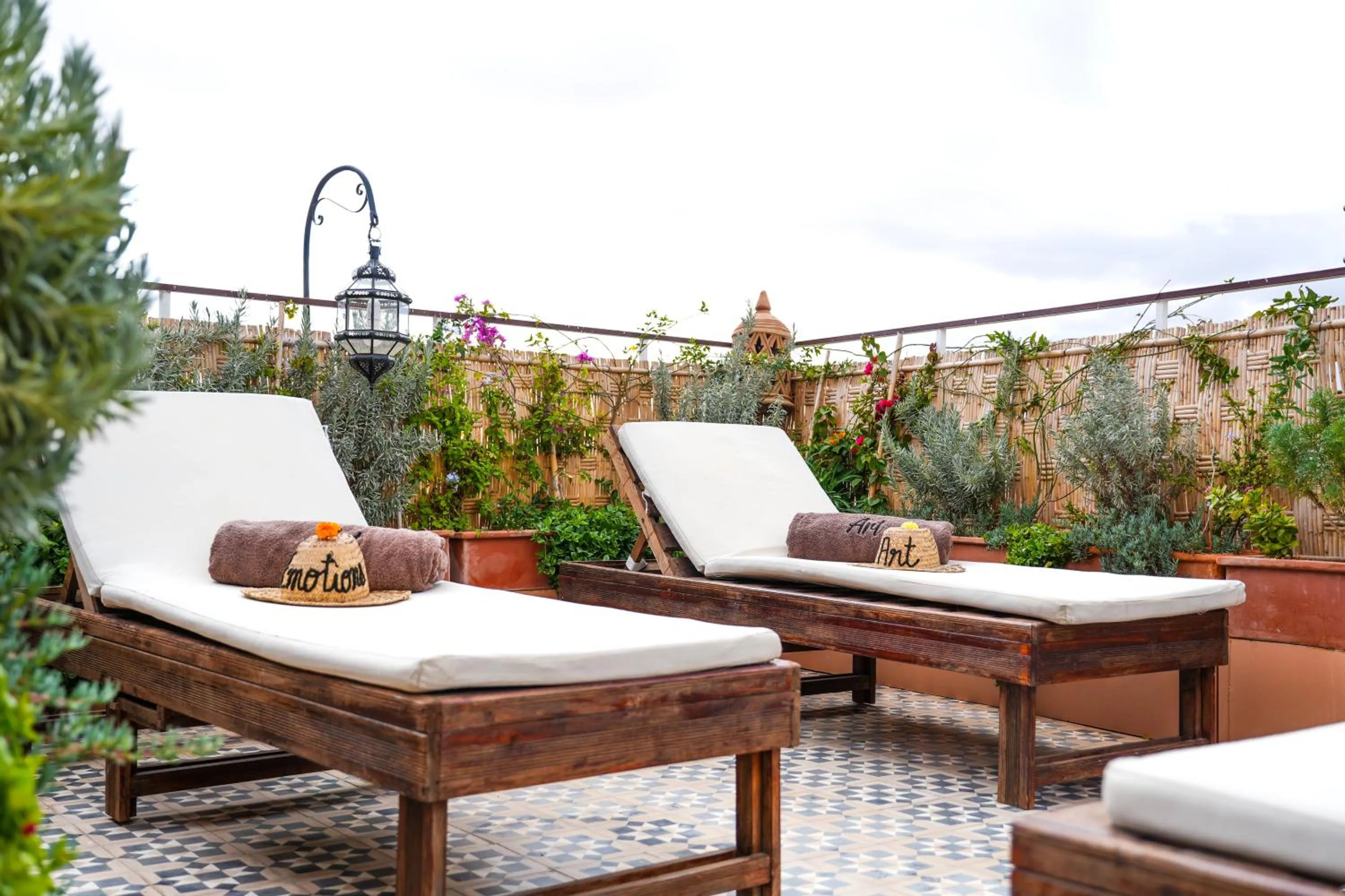 Patio in Riad Art & Emotions Boutique Hotel & Spa