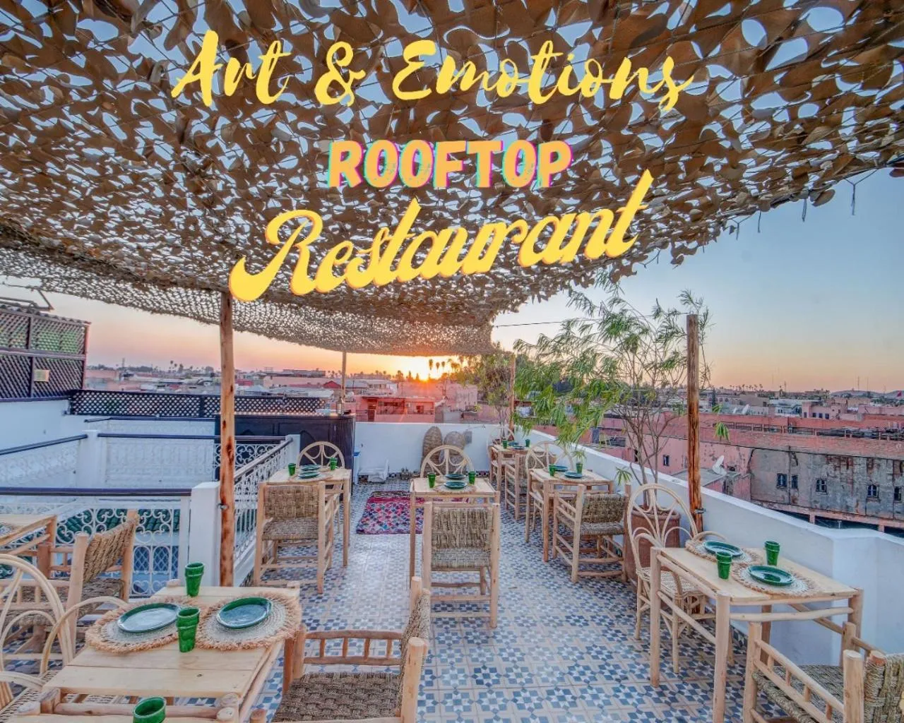 Restaurant/places to eat in Riad Art & Emotions Boutique Hotel & Spa