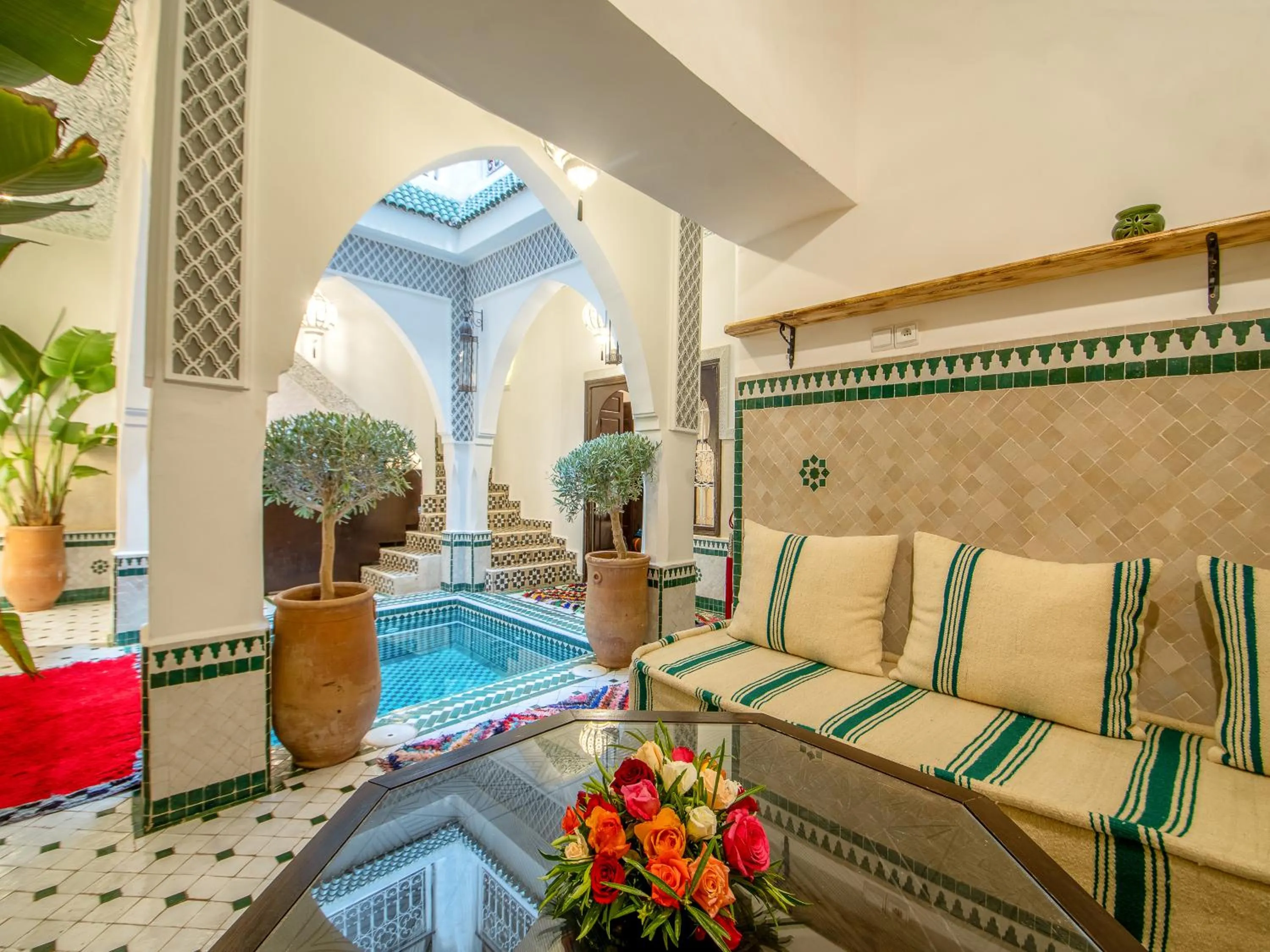 Living room in Riad Art & Emotions Boutique Hotel & Spa