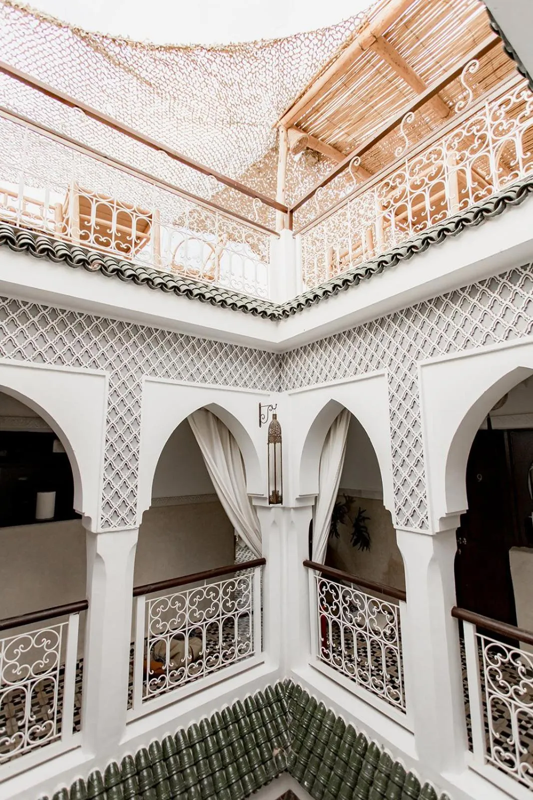 Inner courtyard view in Riad Art & Emotions Boutique Hotel & Spa