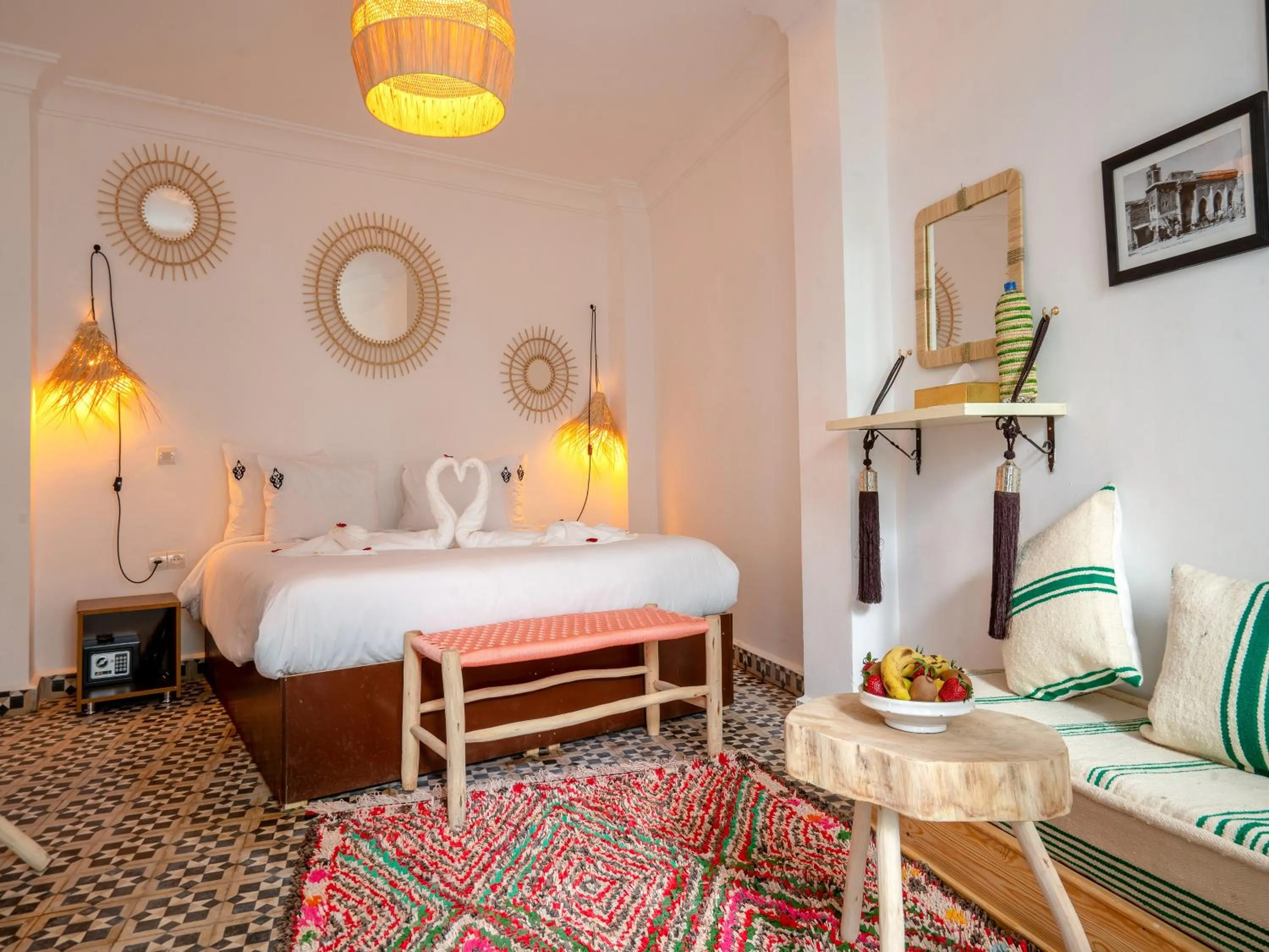 Bedroom, Bed in Riad Art & Emotions Boutique Hotel & Spa