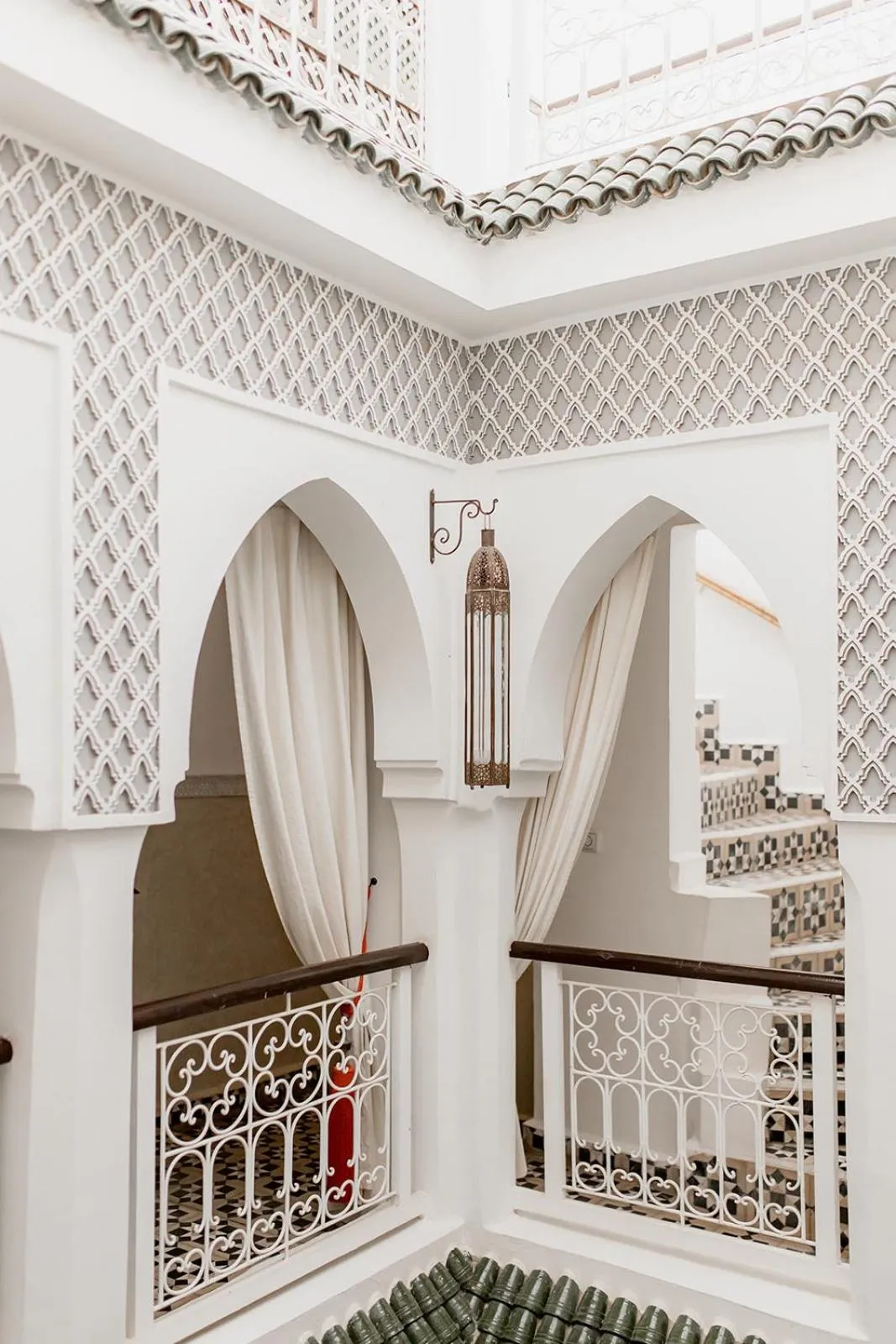 Inner courtyard view in Riad Art & Emotions Boutique Hotel & Spa