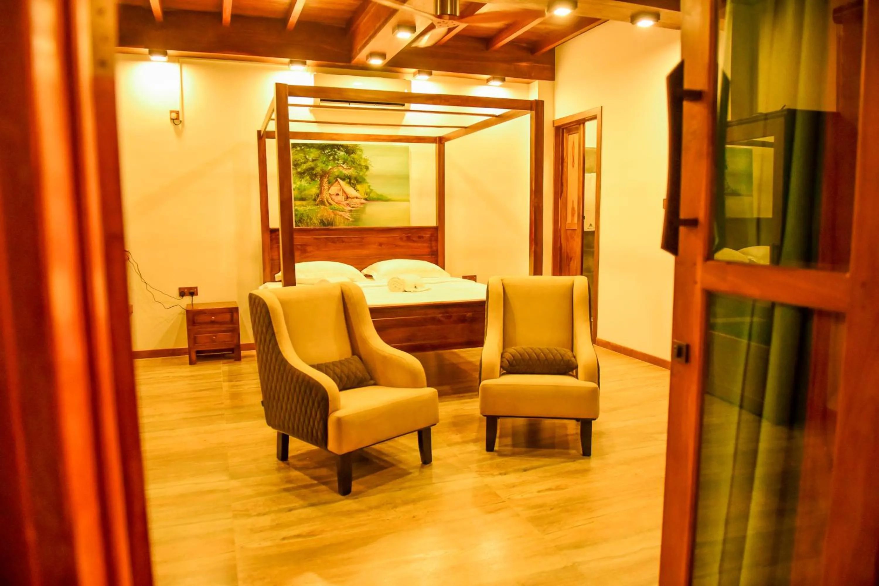 Living room in Cara White House