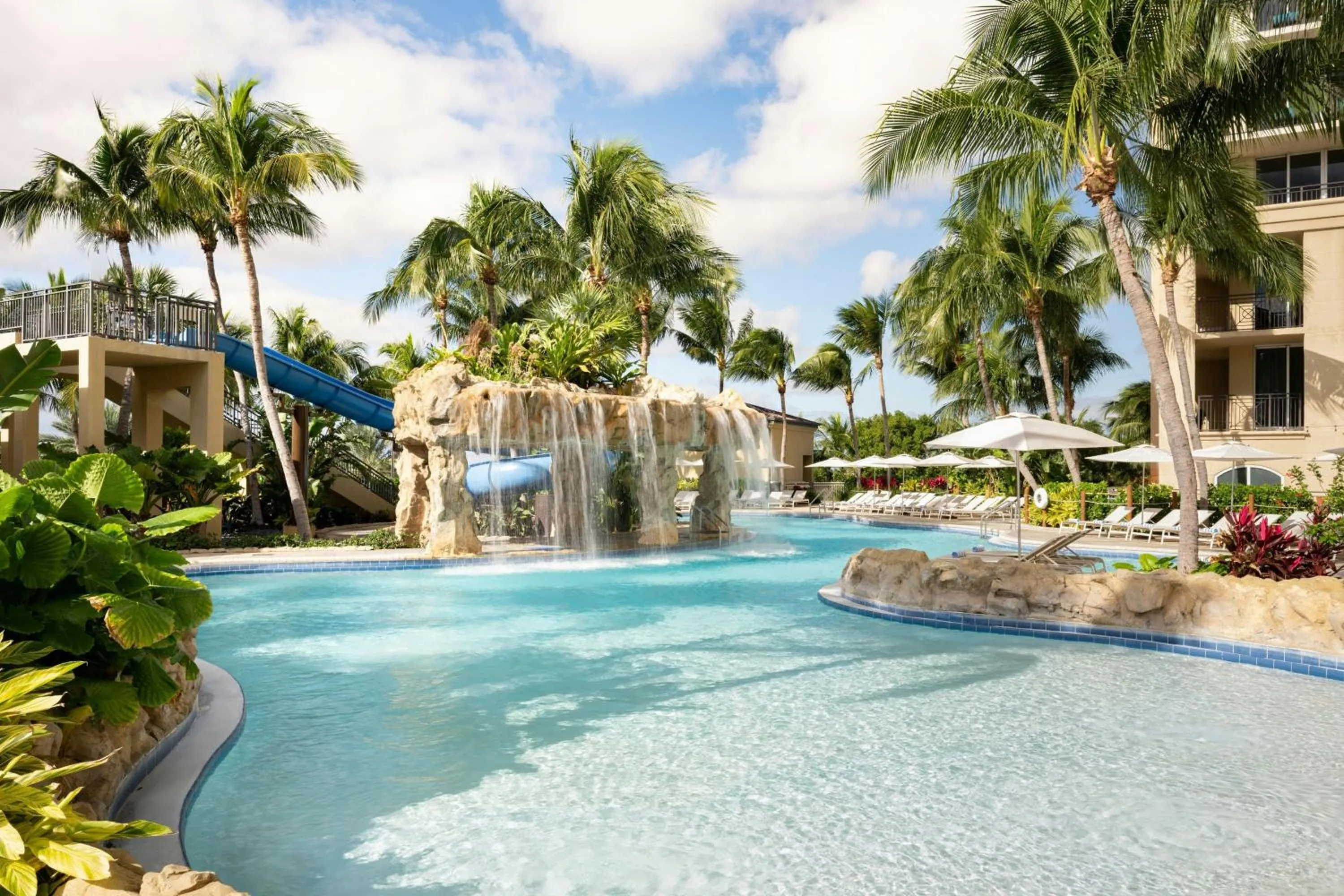 Swimming pool in Palm Beach Marriott Singer Island Beach Resort & Spa