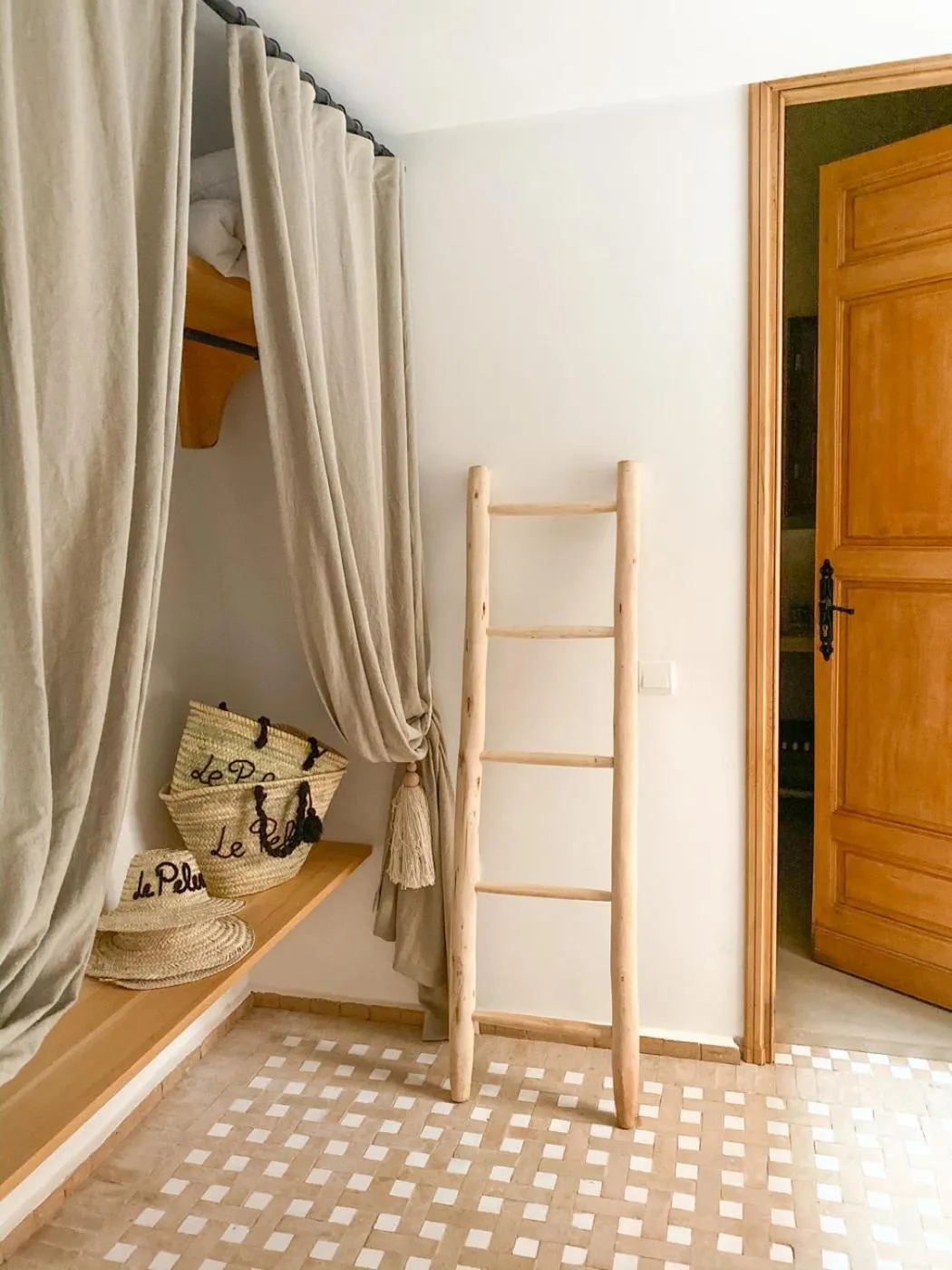 Area and facilities, Bed in Riad Le Pèlerin