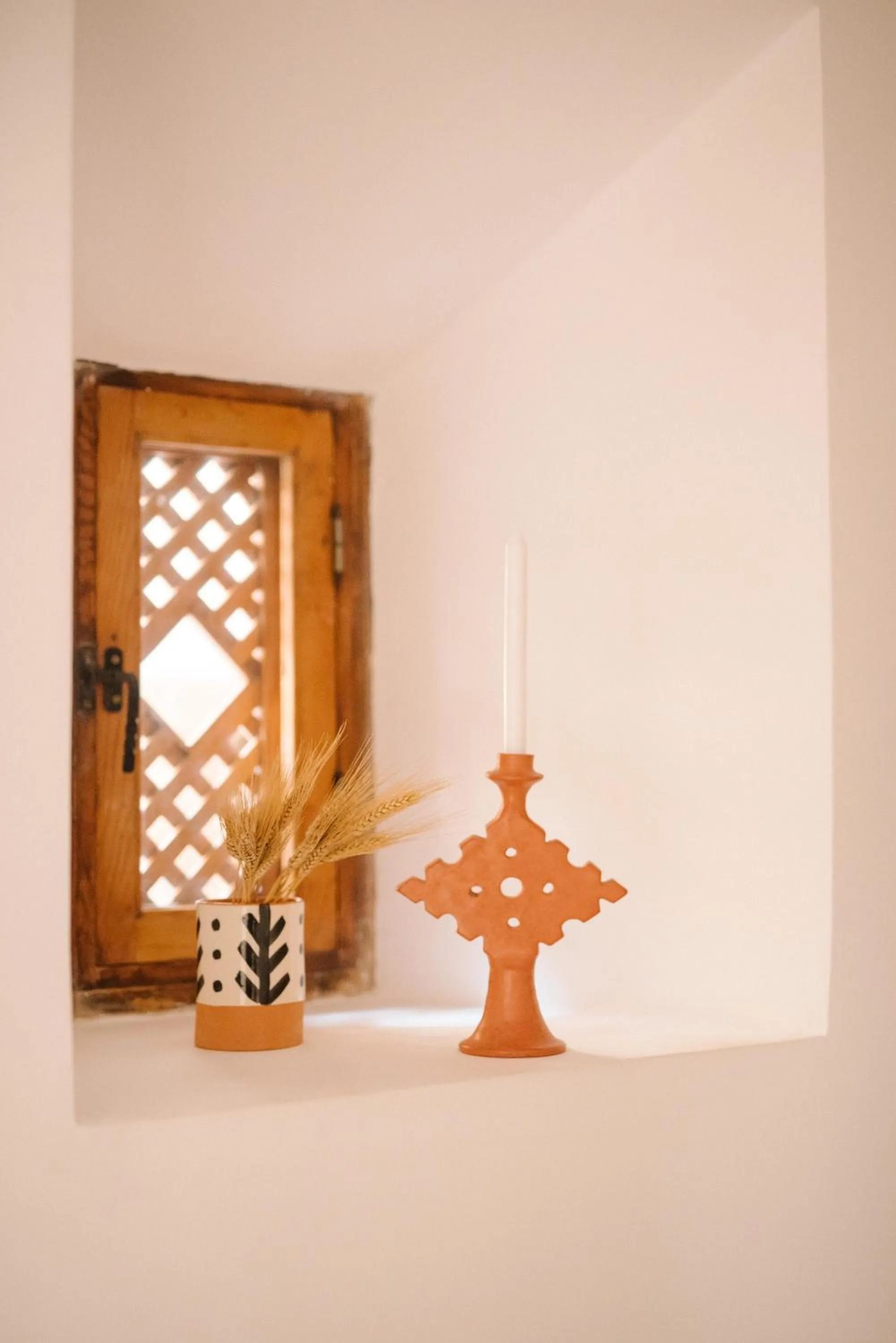 Decorative detail in Riad Le Pèlerin