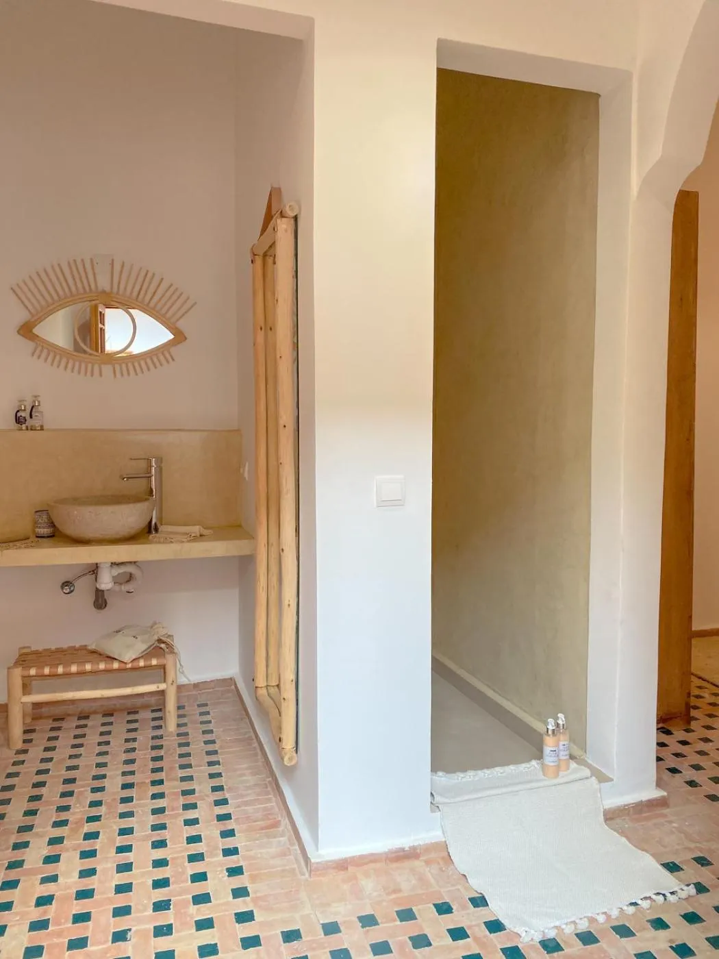 Bathroom in Riad Le Pèlerin