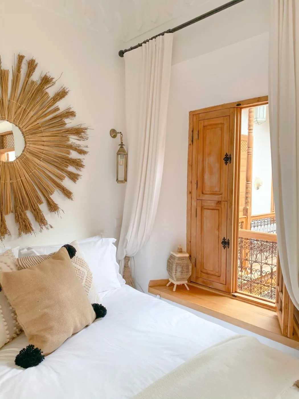 Bed in Riad Le Pèlerin