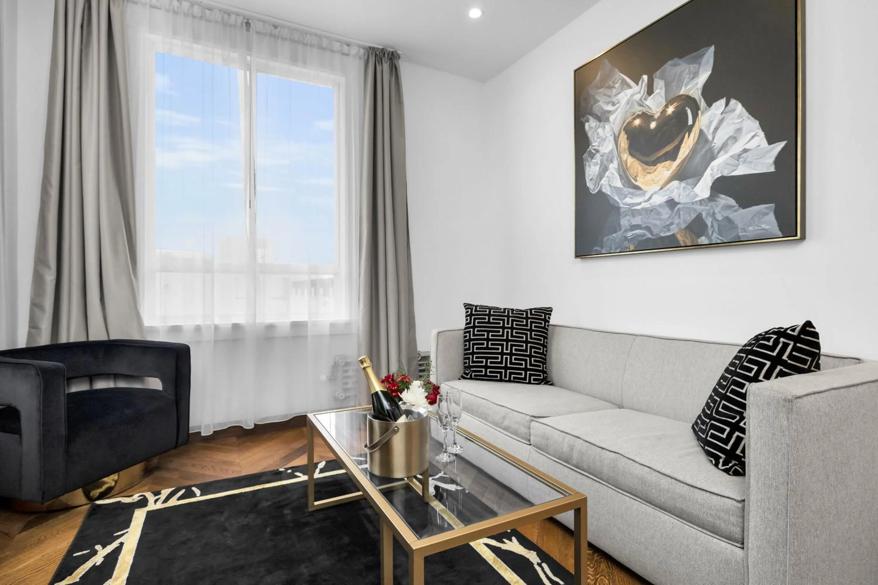 Living room in Hotel 32One