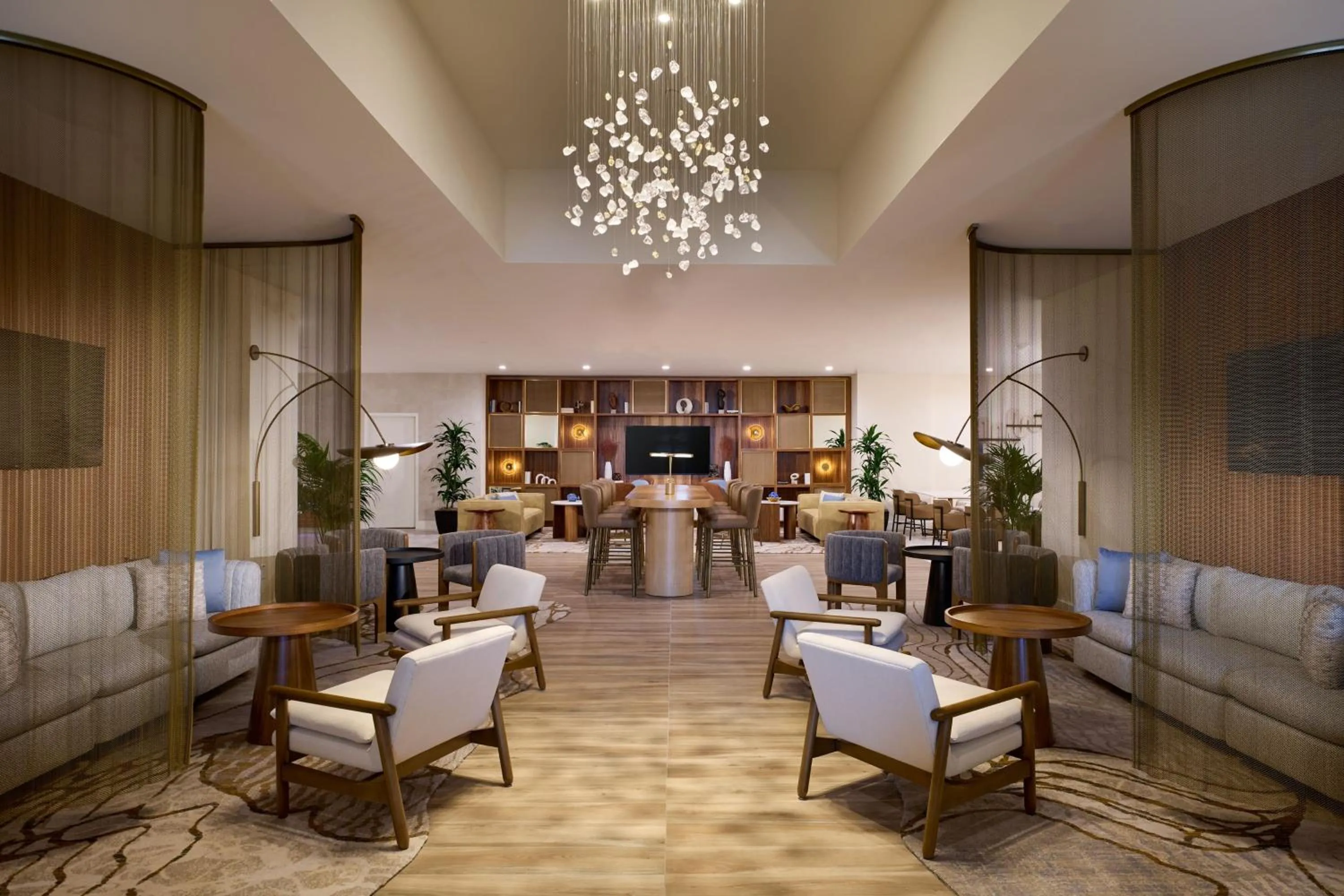 Lounge or bar in The Westin Los Angeles Airport