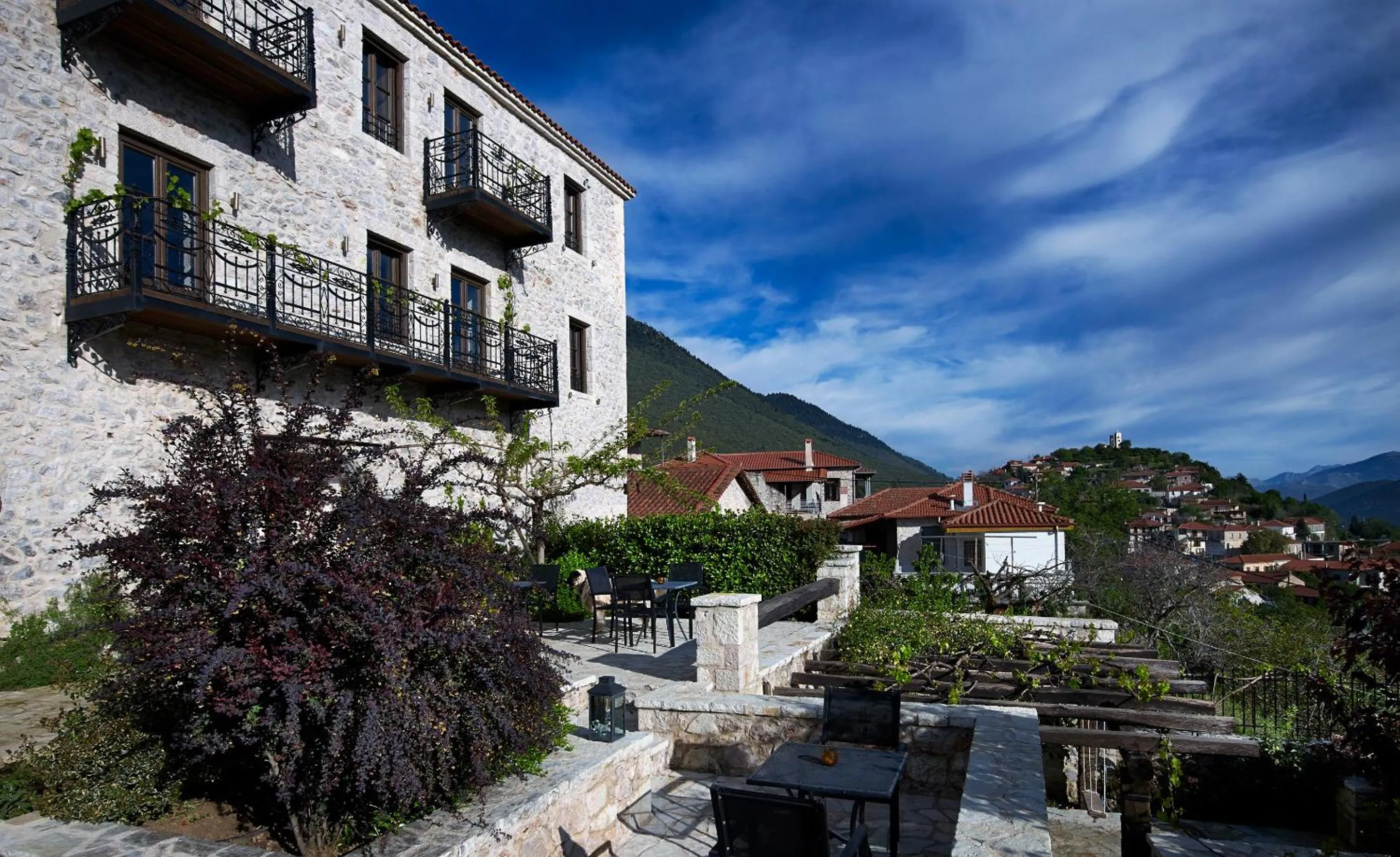 Facade/entrance in Villa Vager