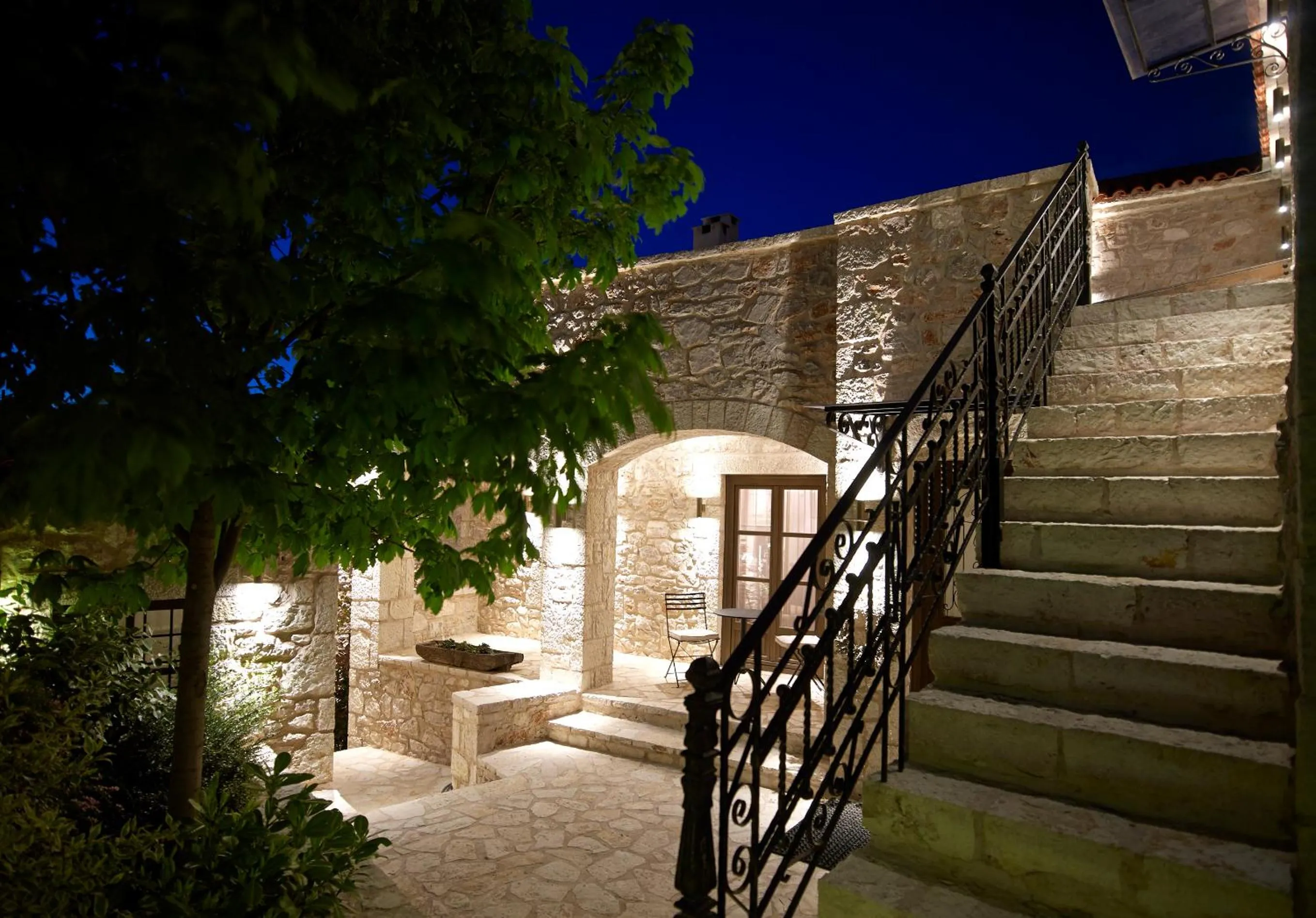 Night in Villa Vager