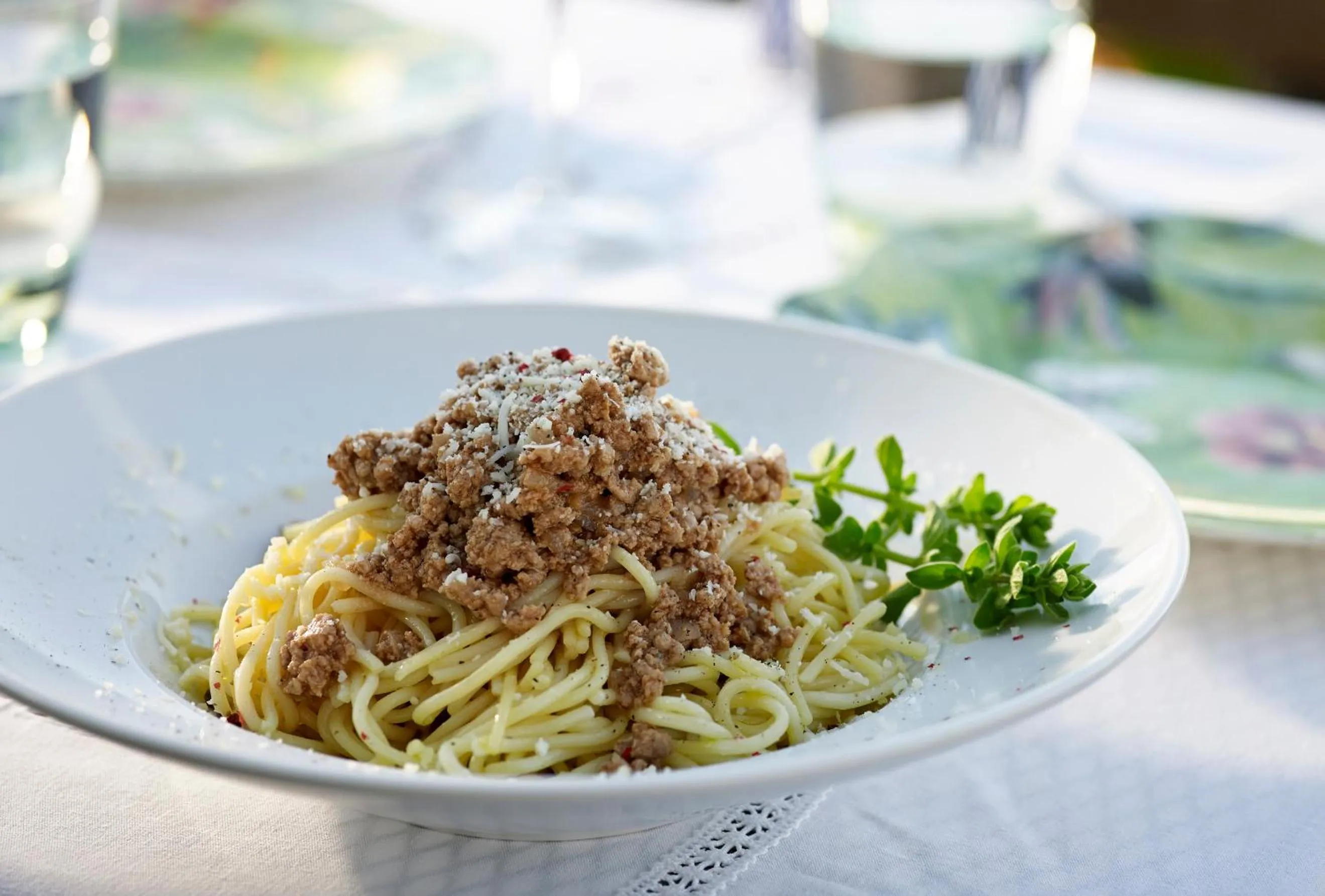Dining area in Villa Vager