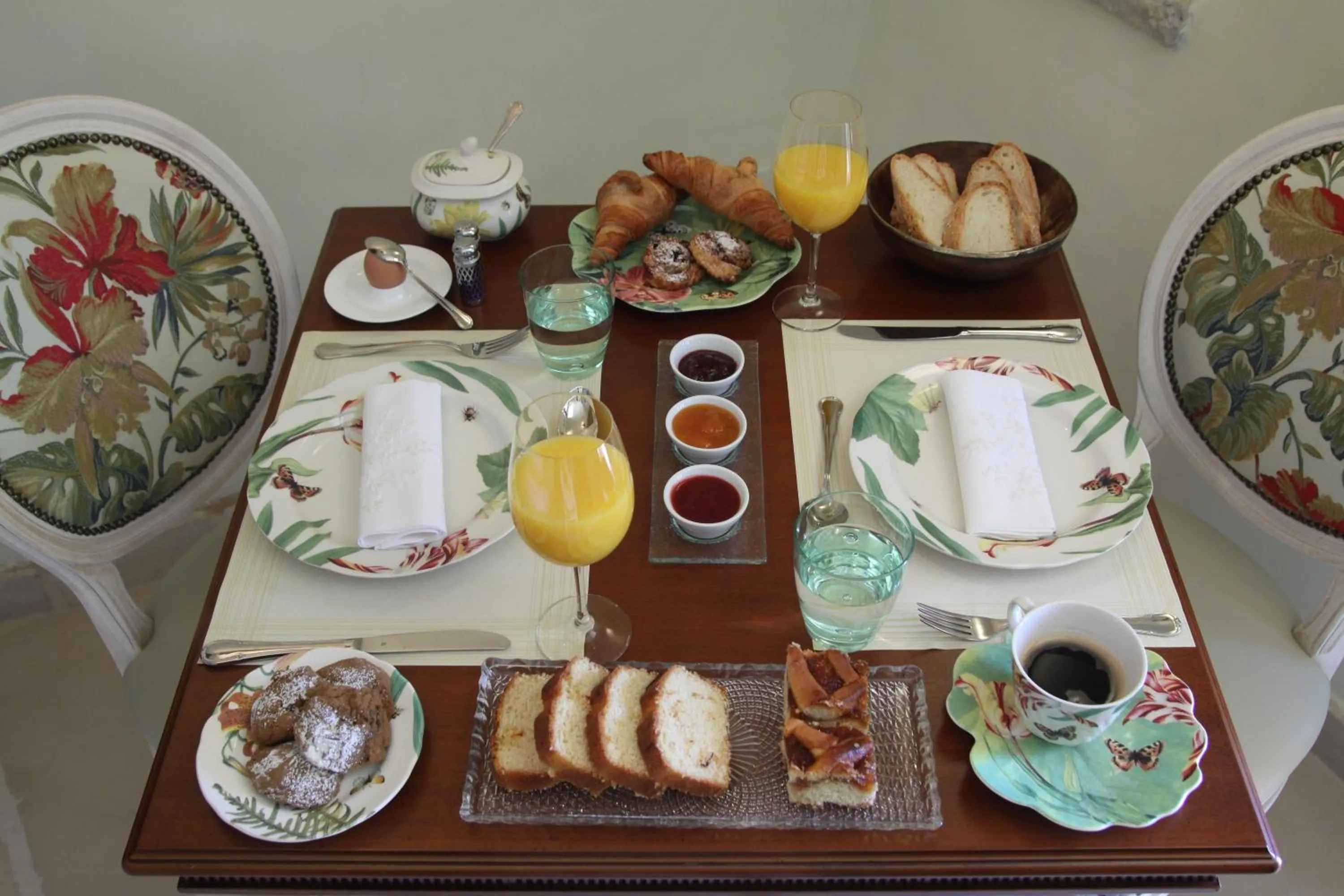 Dining area in Villa Vager