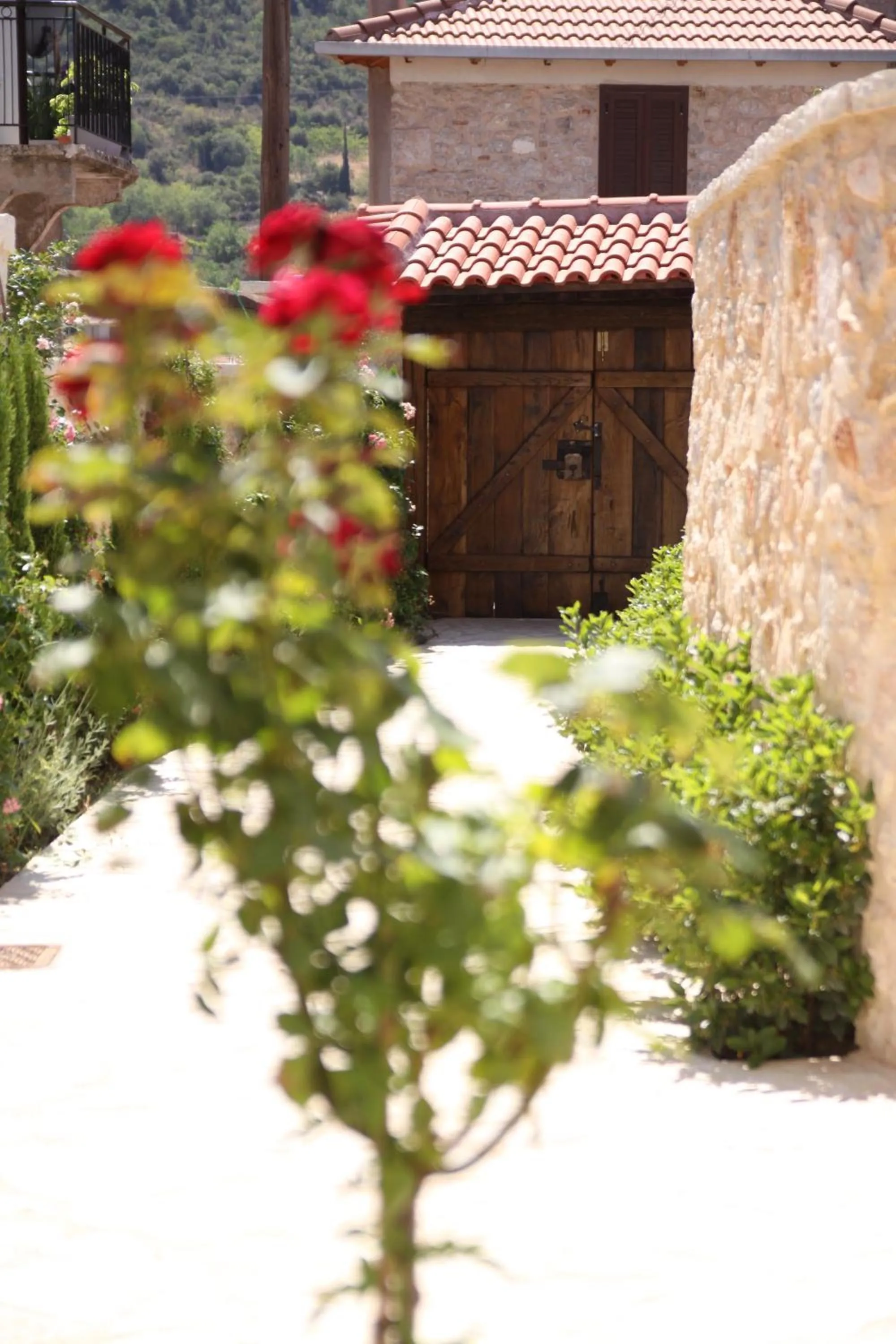 Facade/entrance in Villa Vager