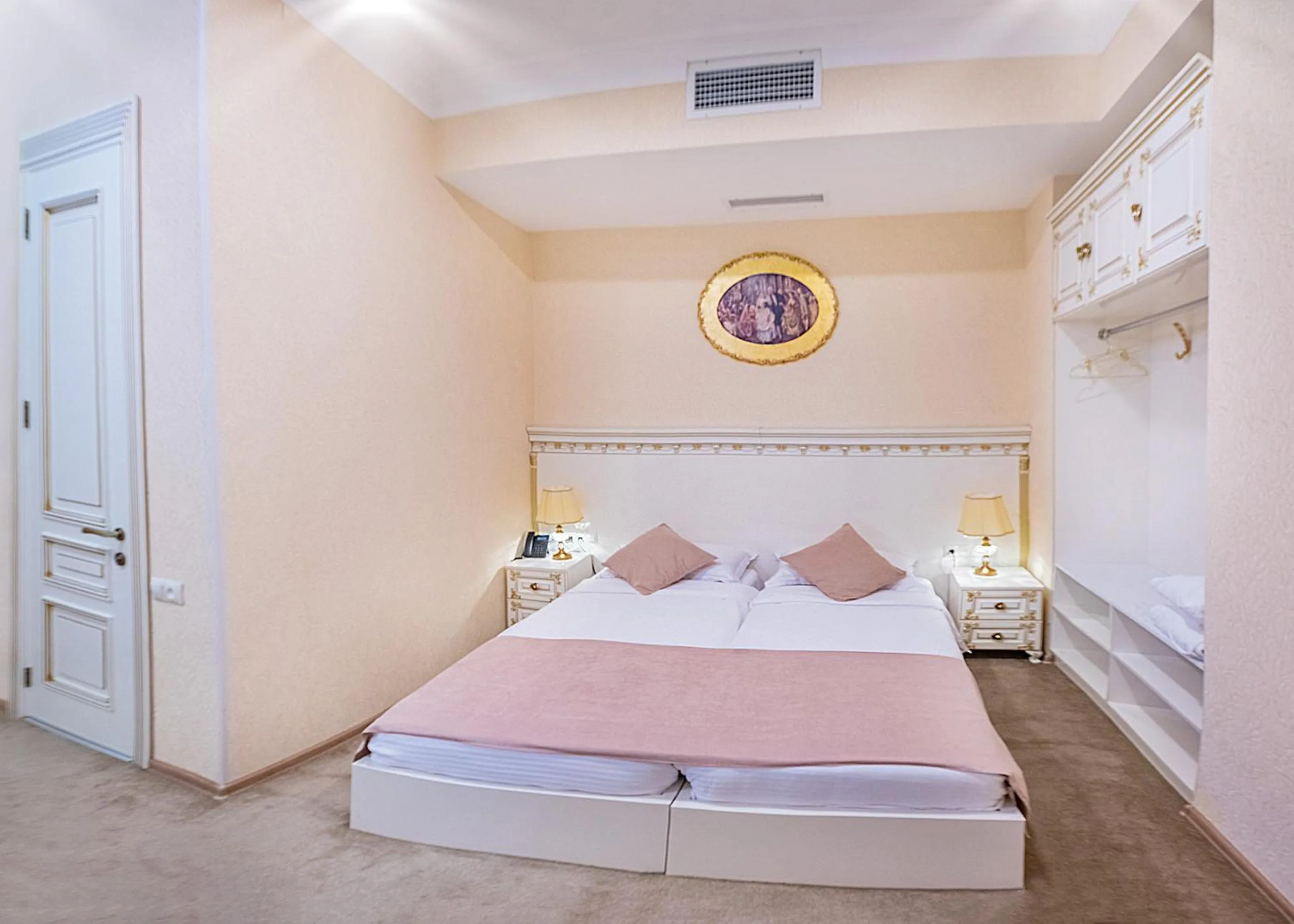 Bed in Vintage Hotel