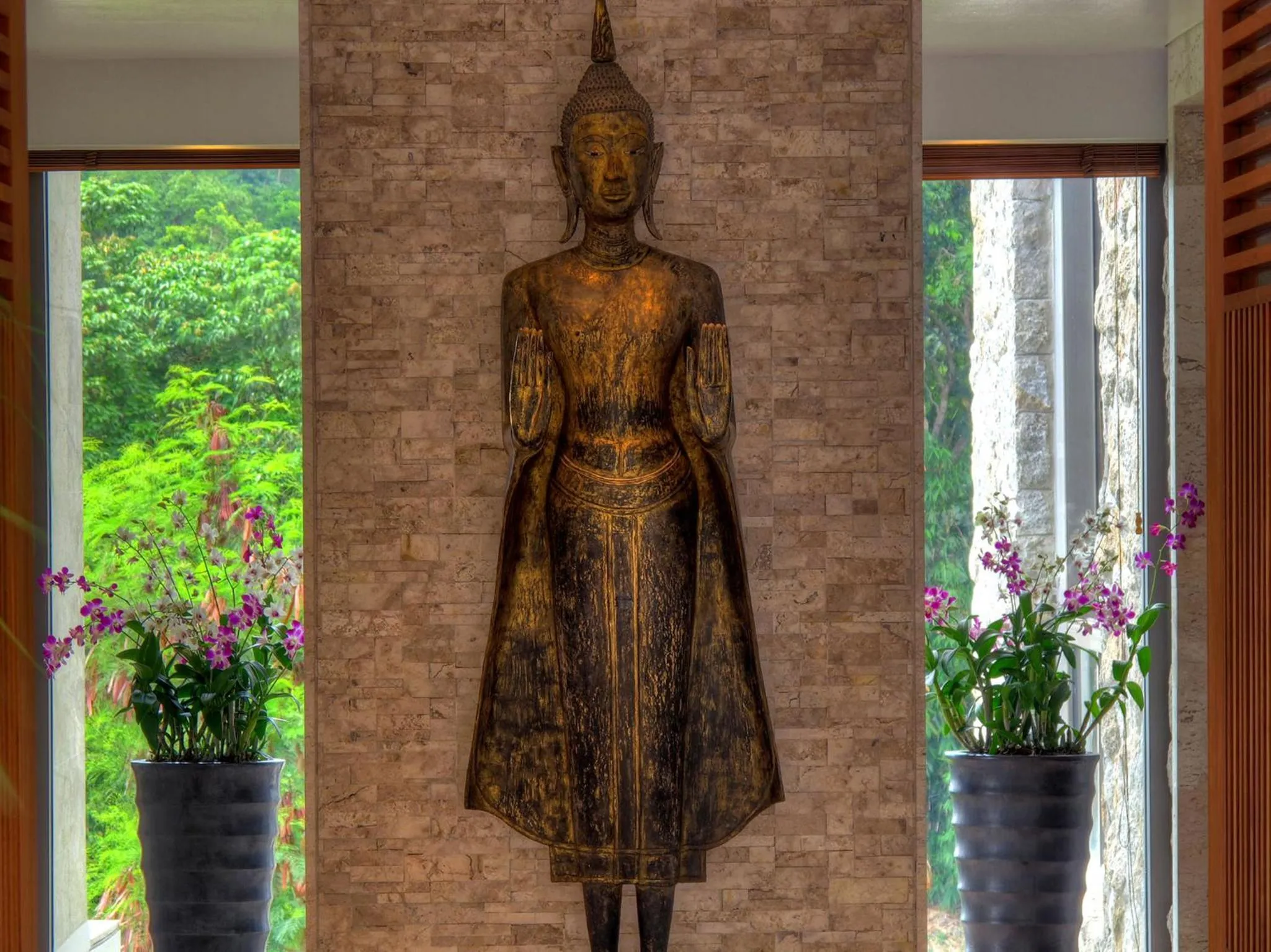 Decorative detail in Villa Minh