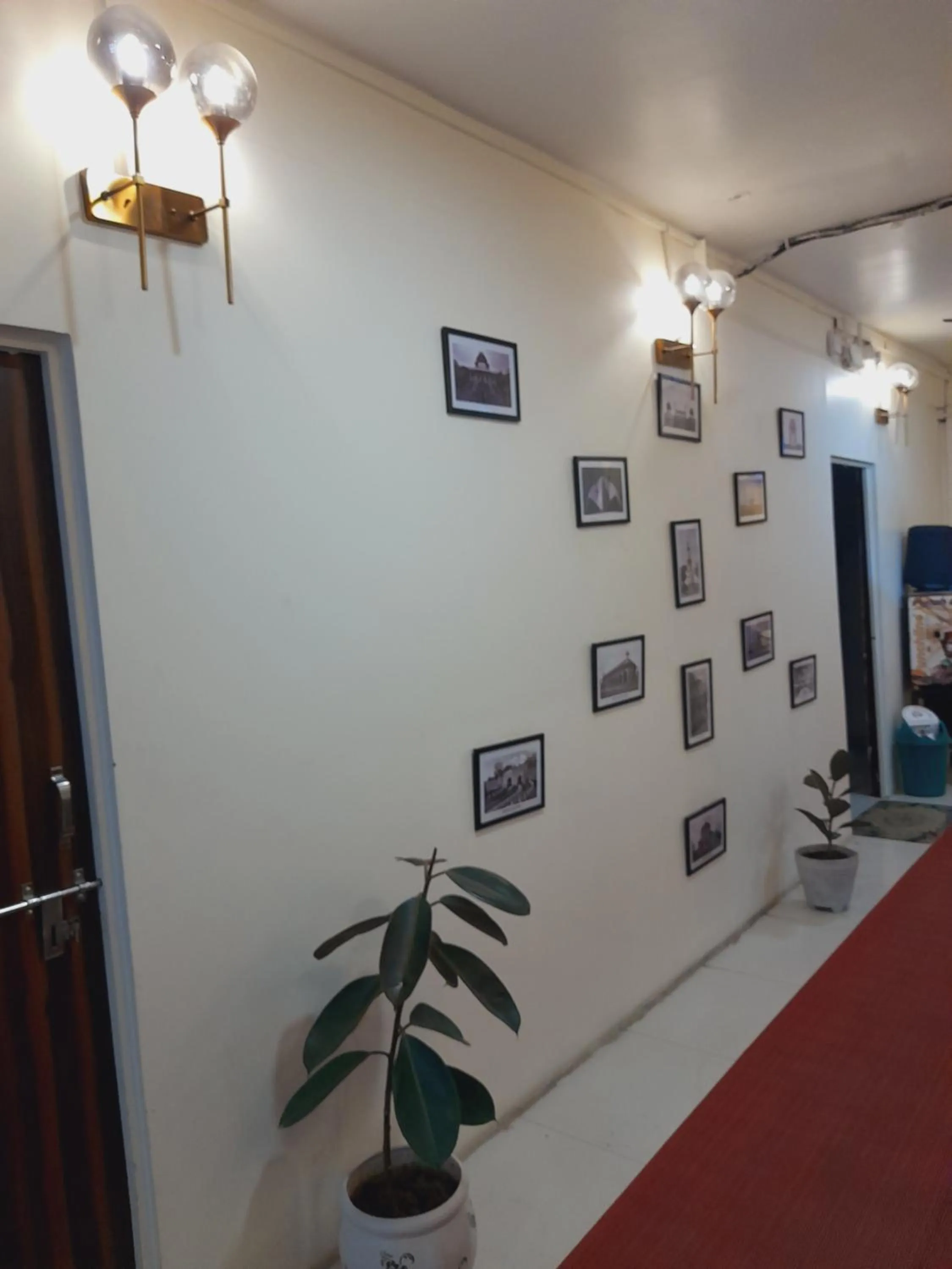 Decorative detail in Homestay Ac Dormitory