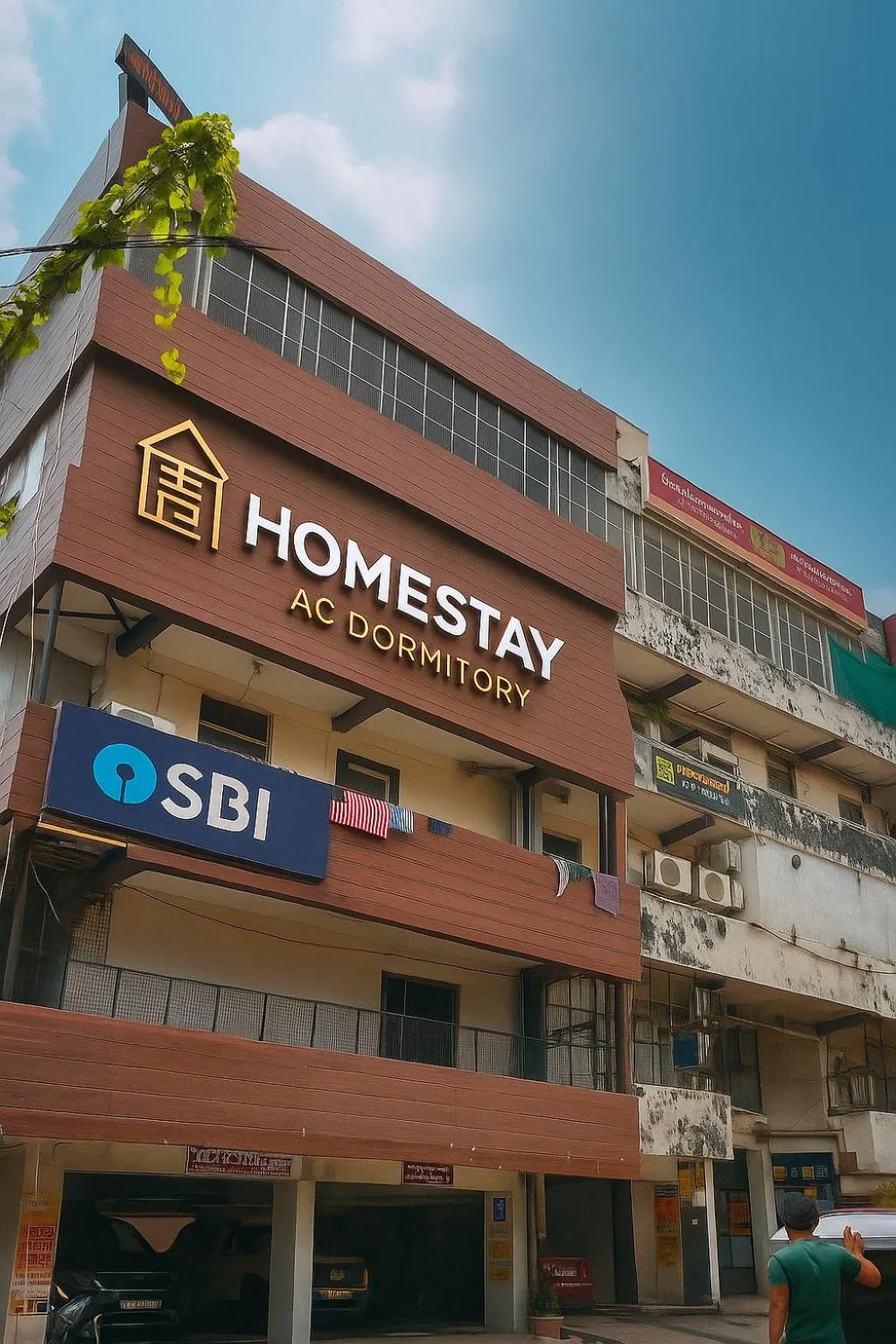 Property building in Homestay Ac Dormitory