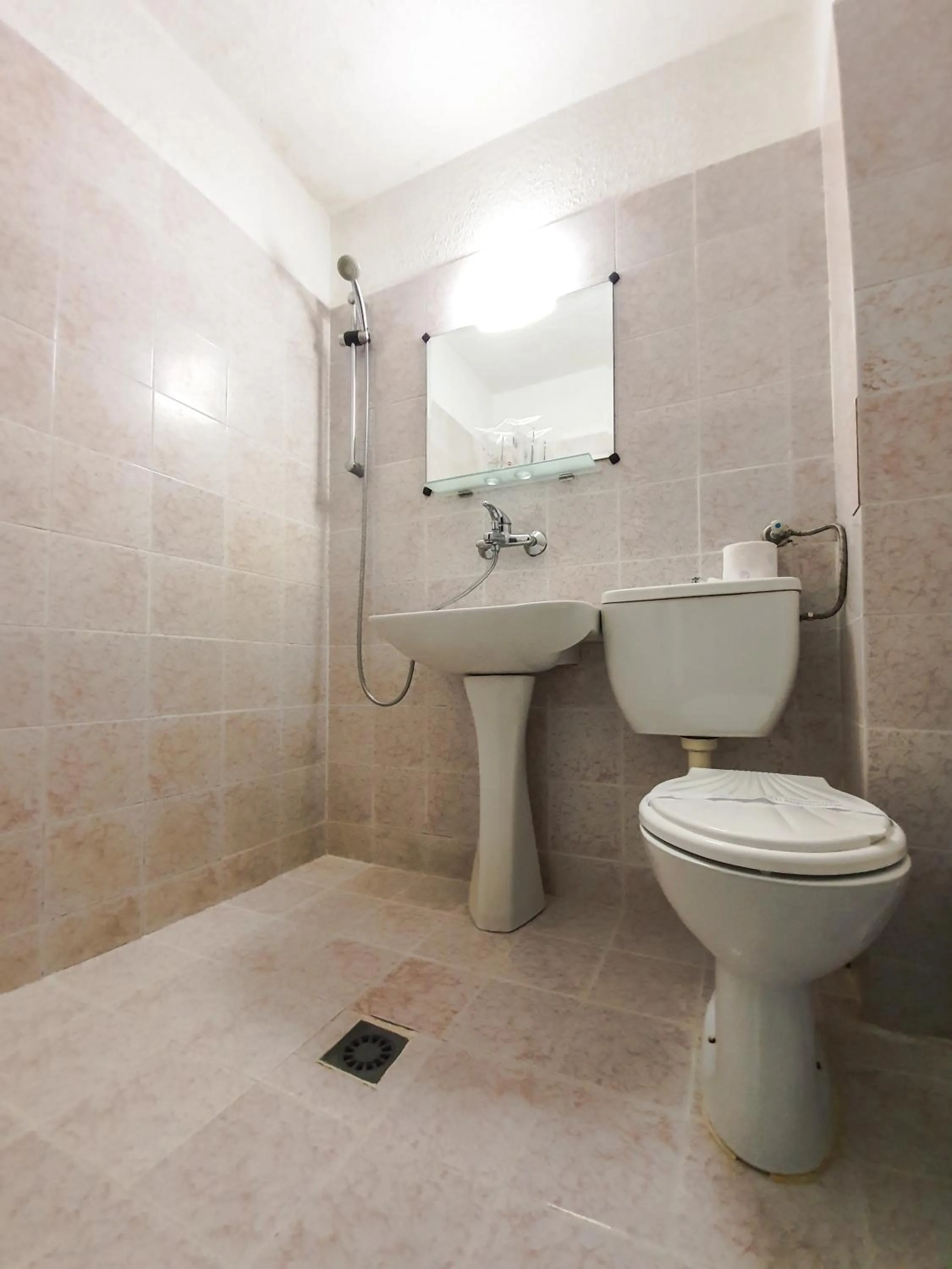 Shower in Dolna Bania Hotel