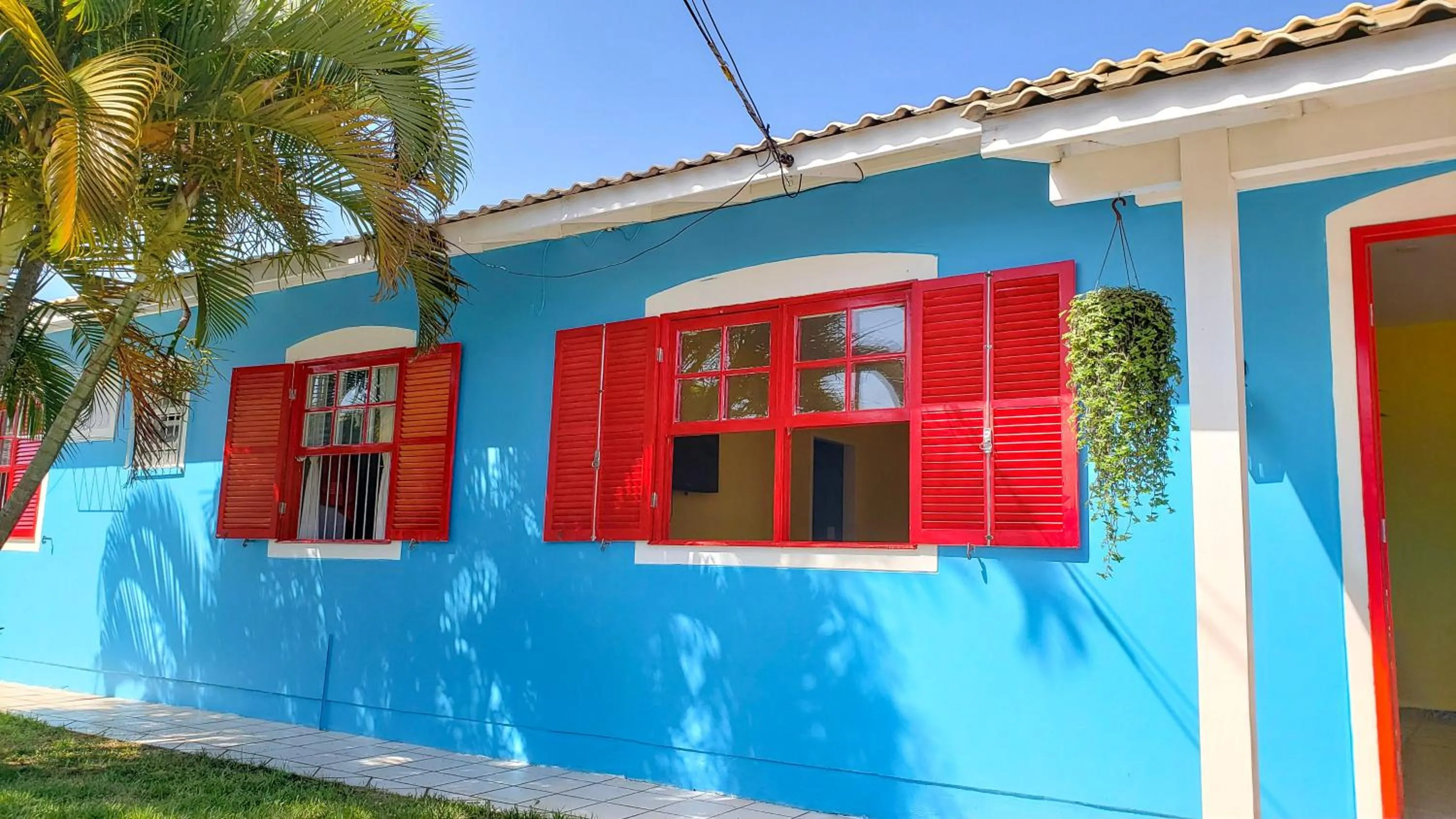 Facade/entrance in Pequi hostel