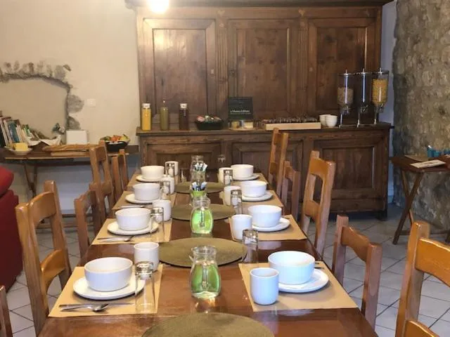 Breakfast in Chambres d'hôtes les Clapas