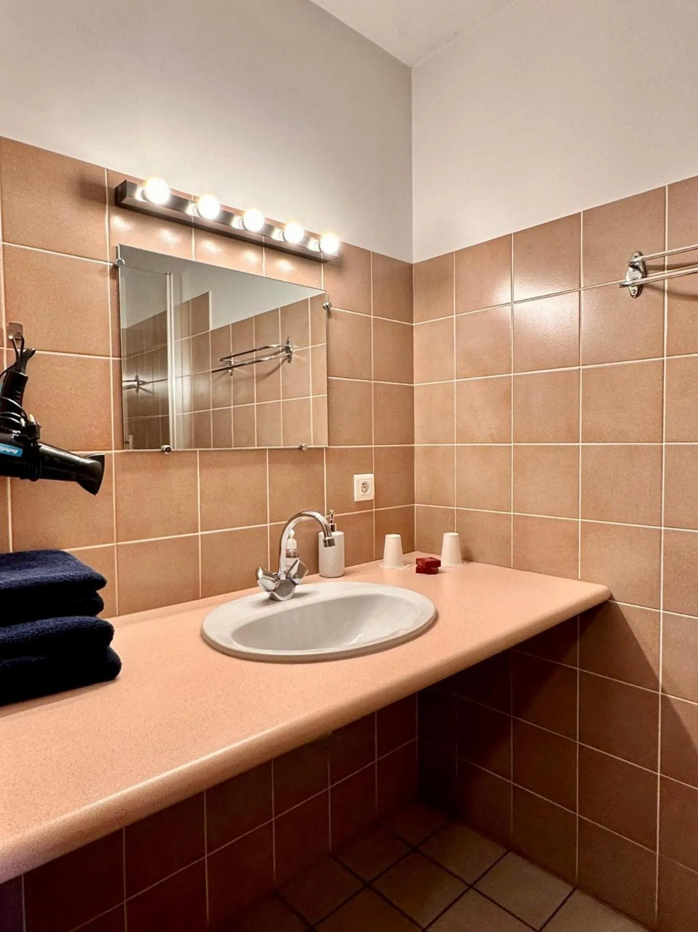 Shower in Chambres d'hôtes les Clapas