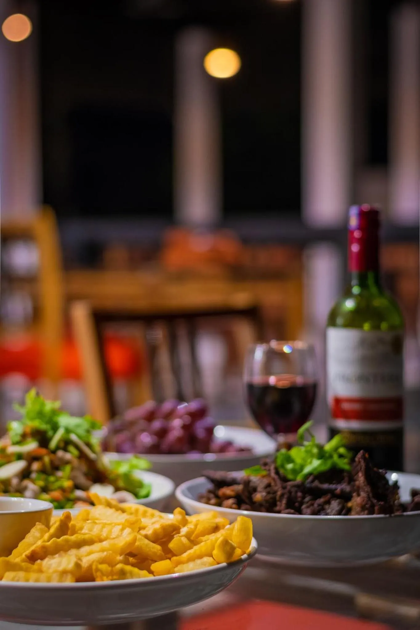 Food and drinks in The Riviera Champasak