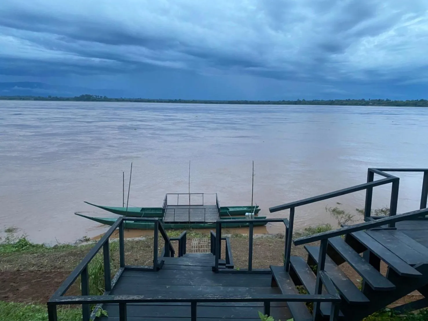Natural landscape in The Riviera Champasak