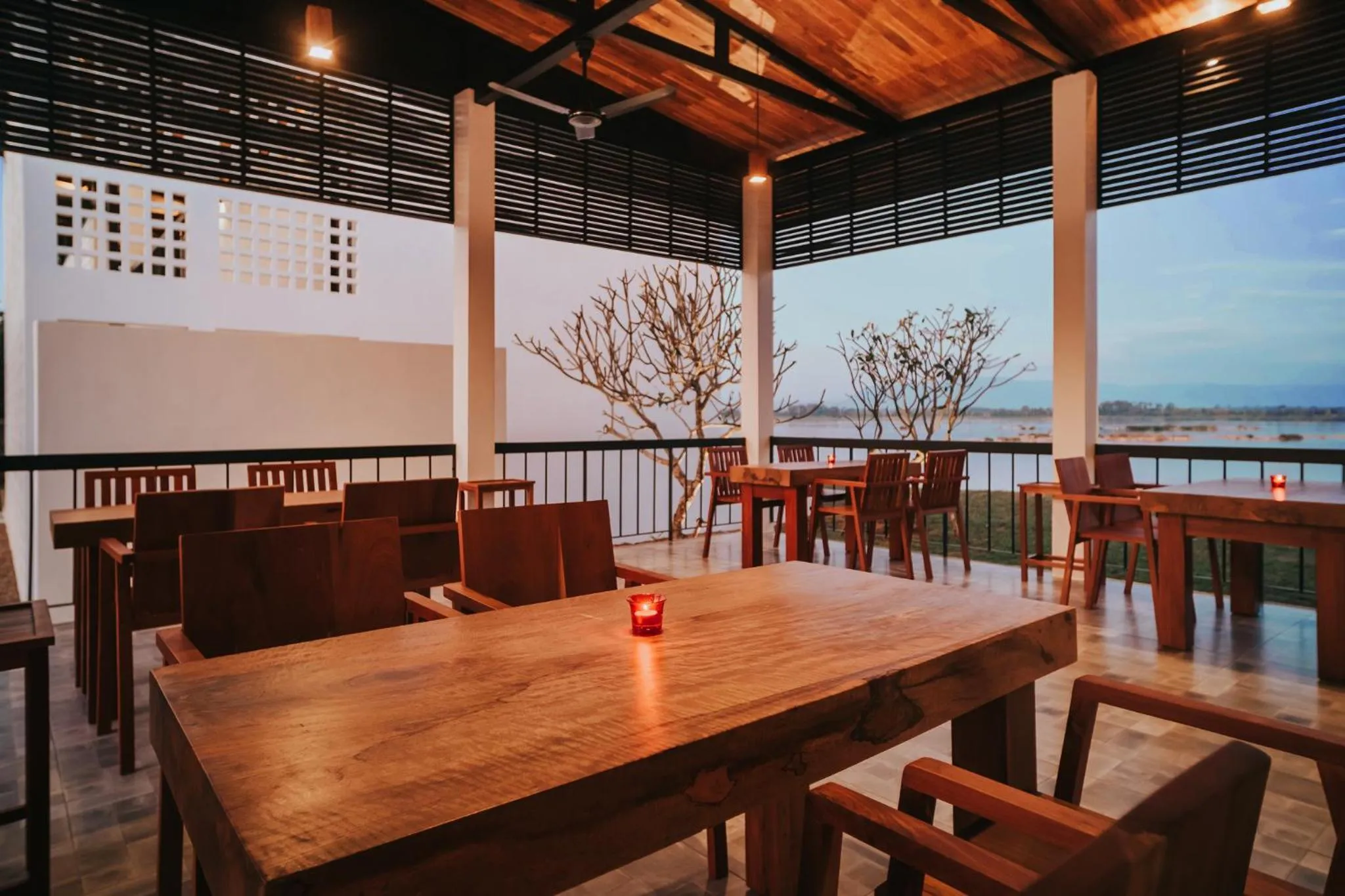 Restaurant/places to eat in The Riviera Champasak