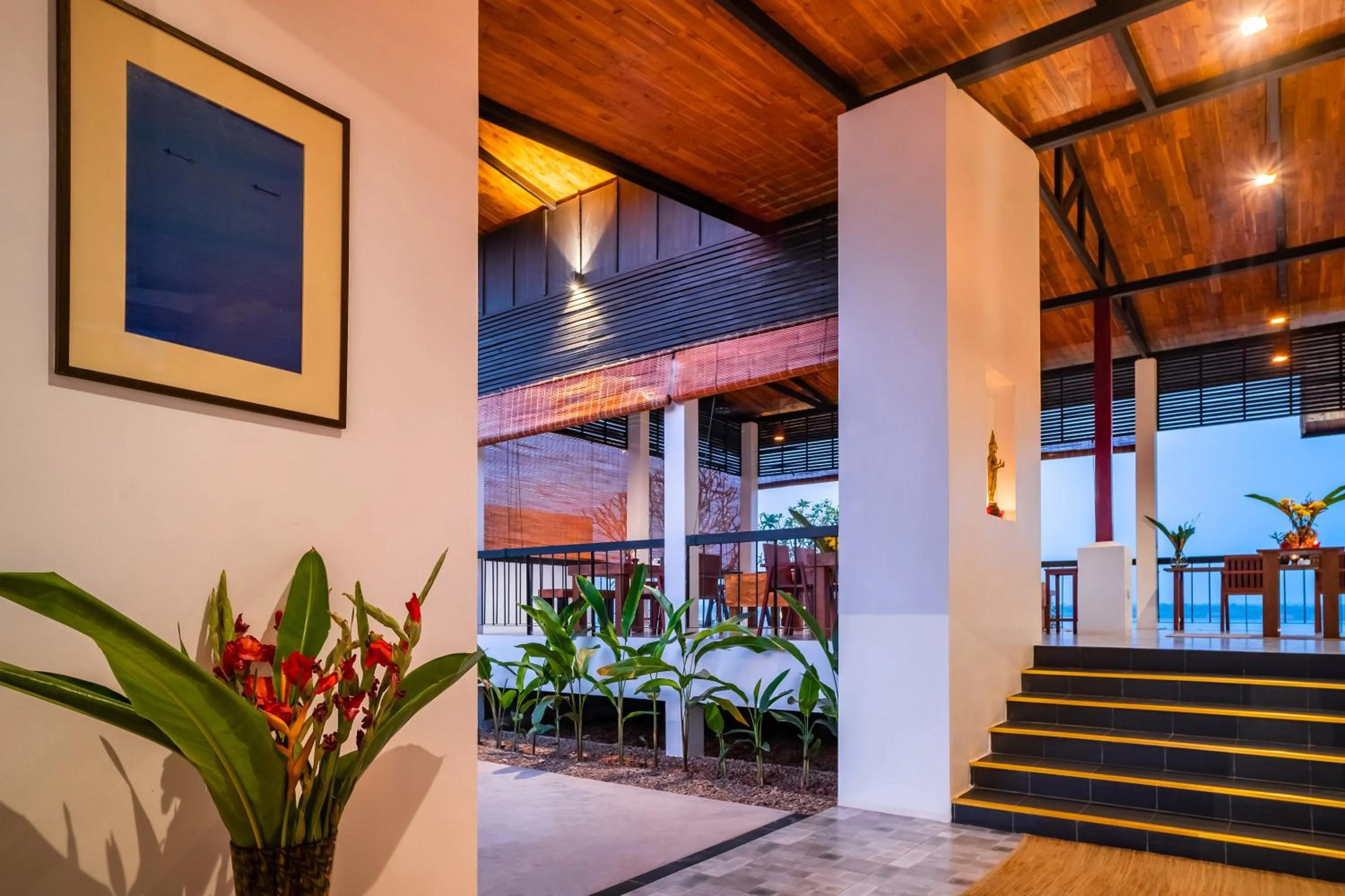 Facade/entrance in The Riviera Champasak