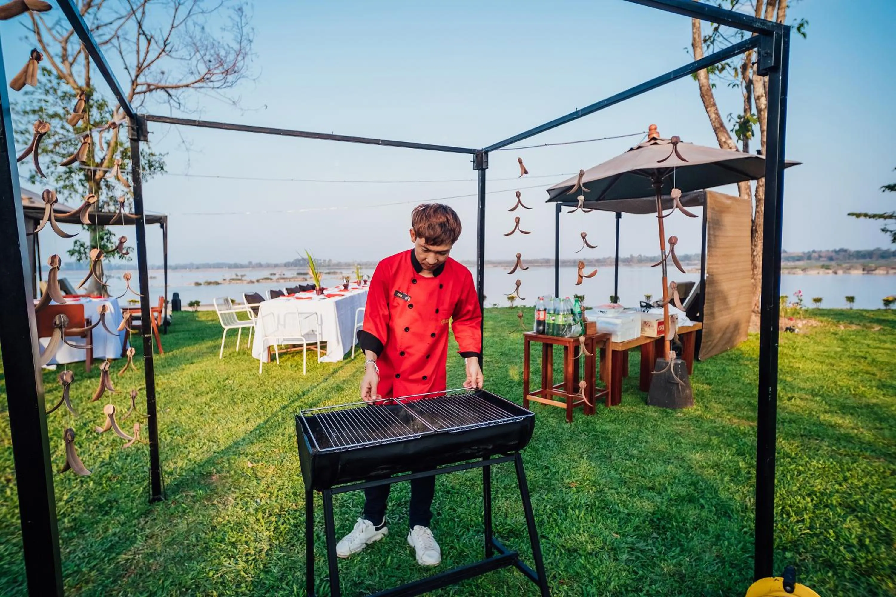 Staff in The Riviera Champasak