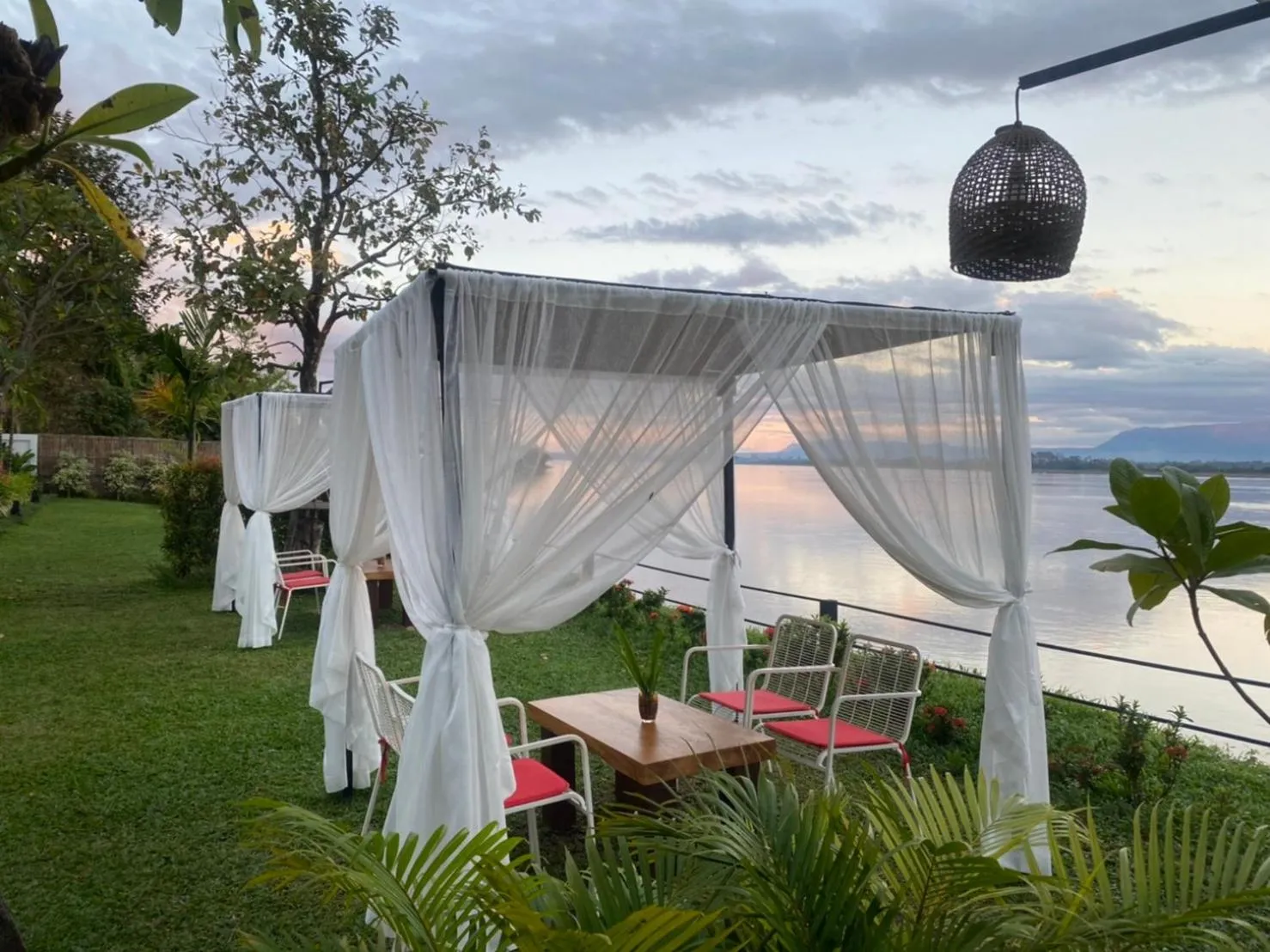 River view in The Riviera Champasak