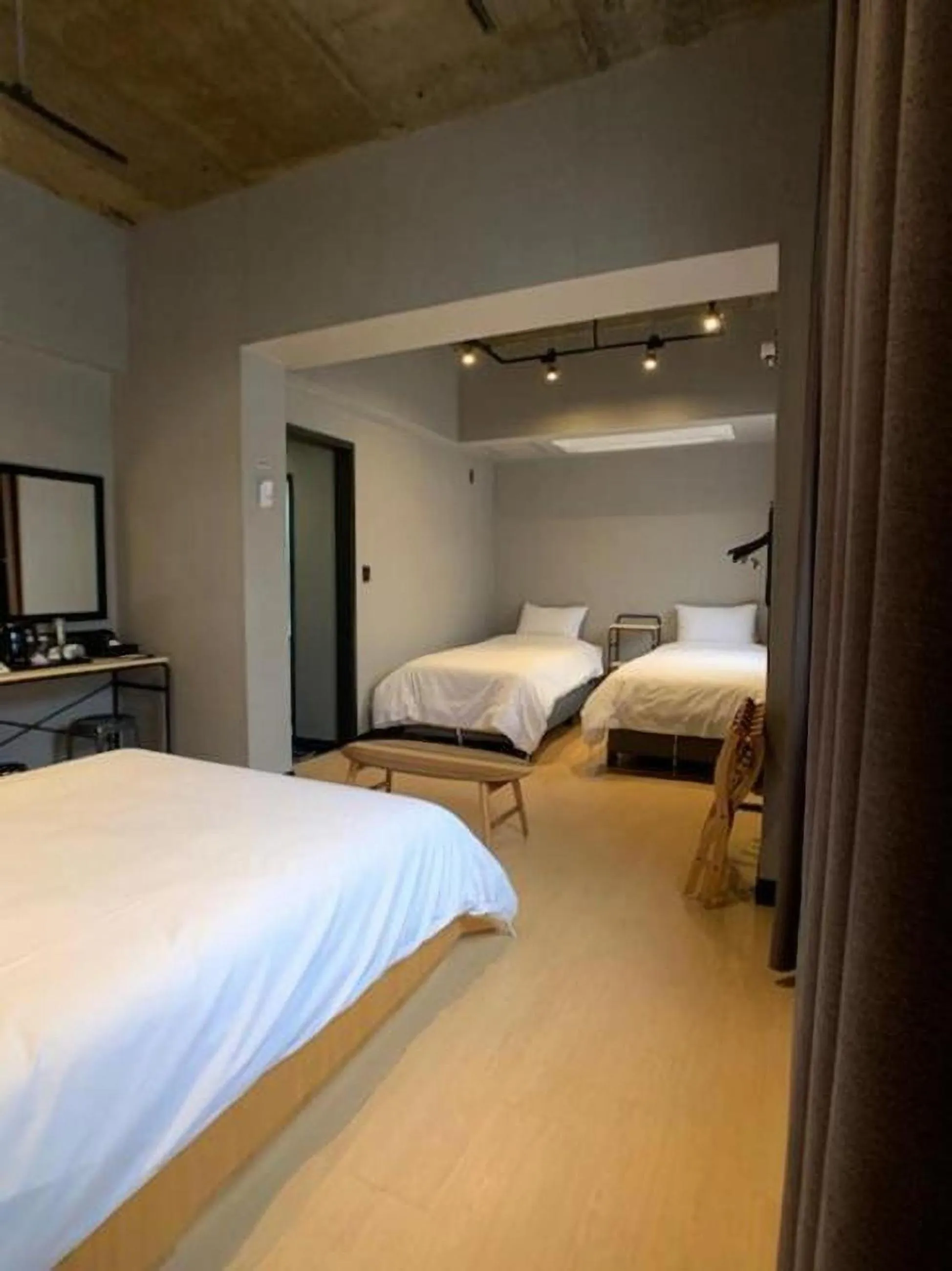 Bed in Jeju Renaissance Hotel