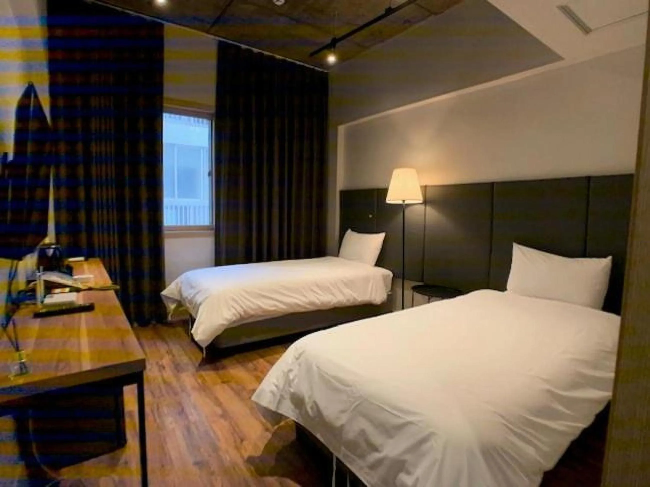 Bed in Jeju Renaissance Hotel