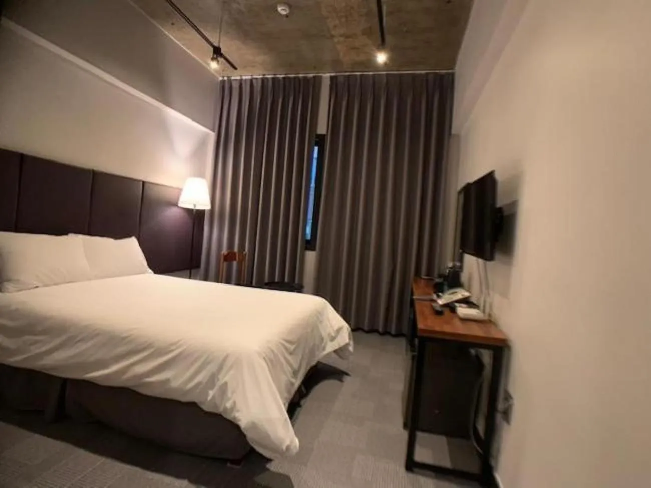 Bed in Jeju Renaissance Hotel