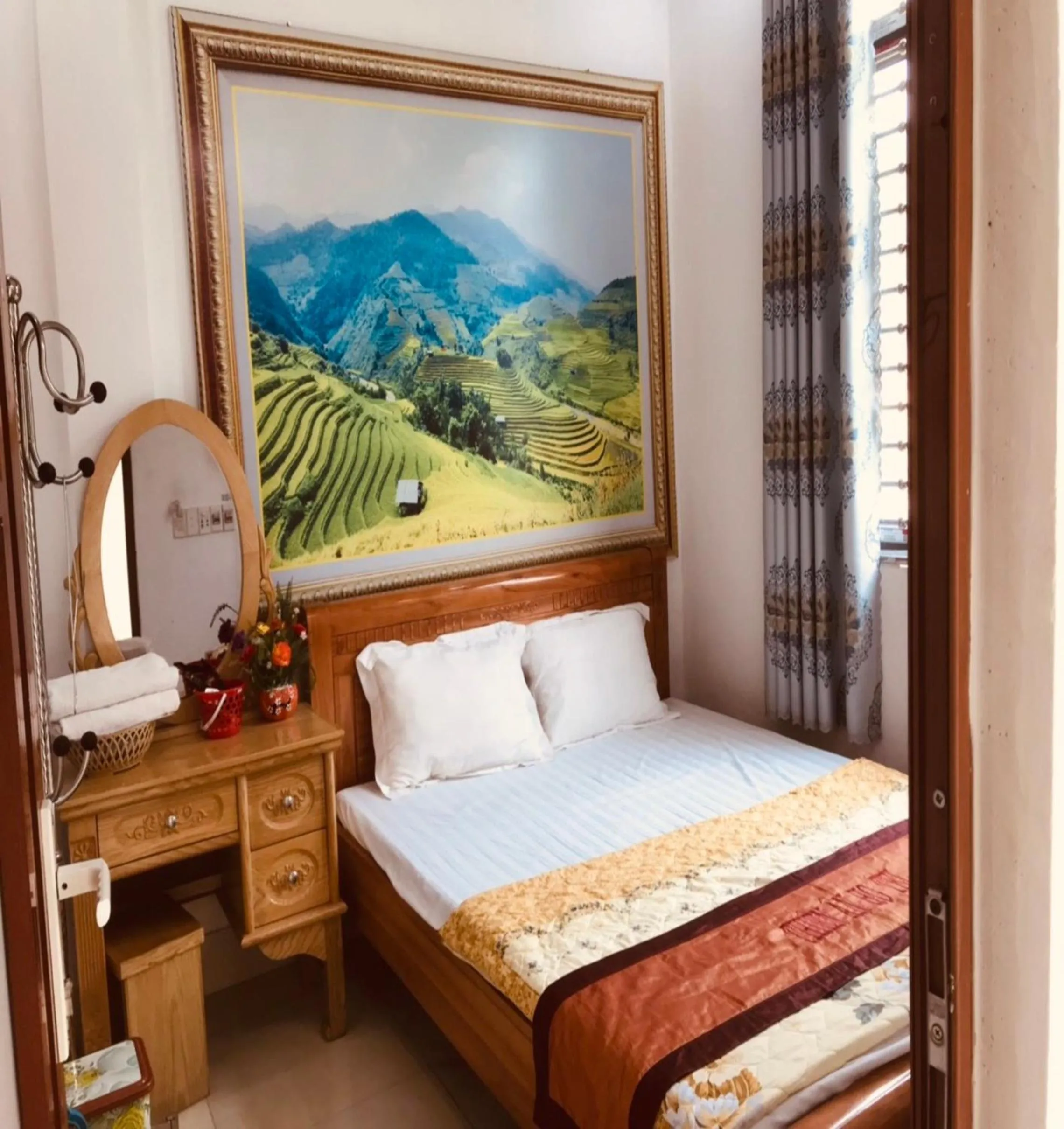 Bedroom, Bed in Hotel Thien An