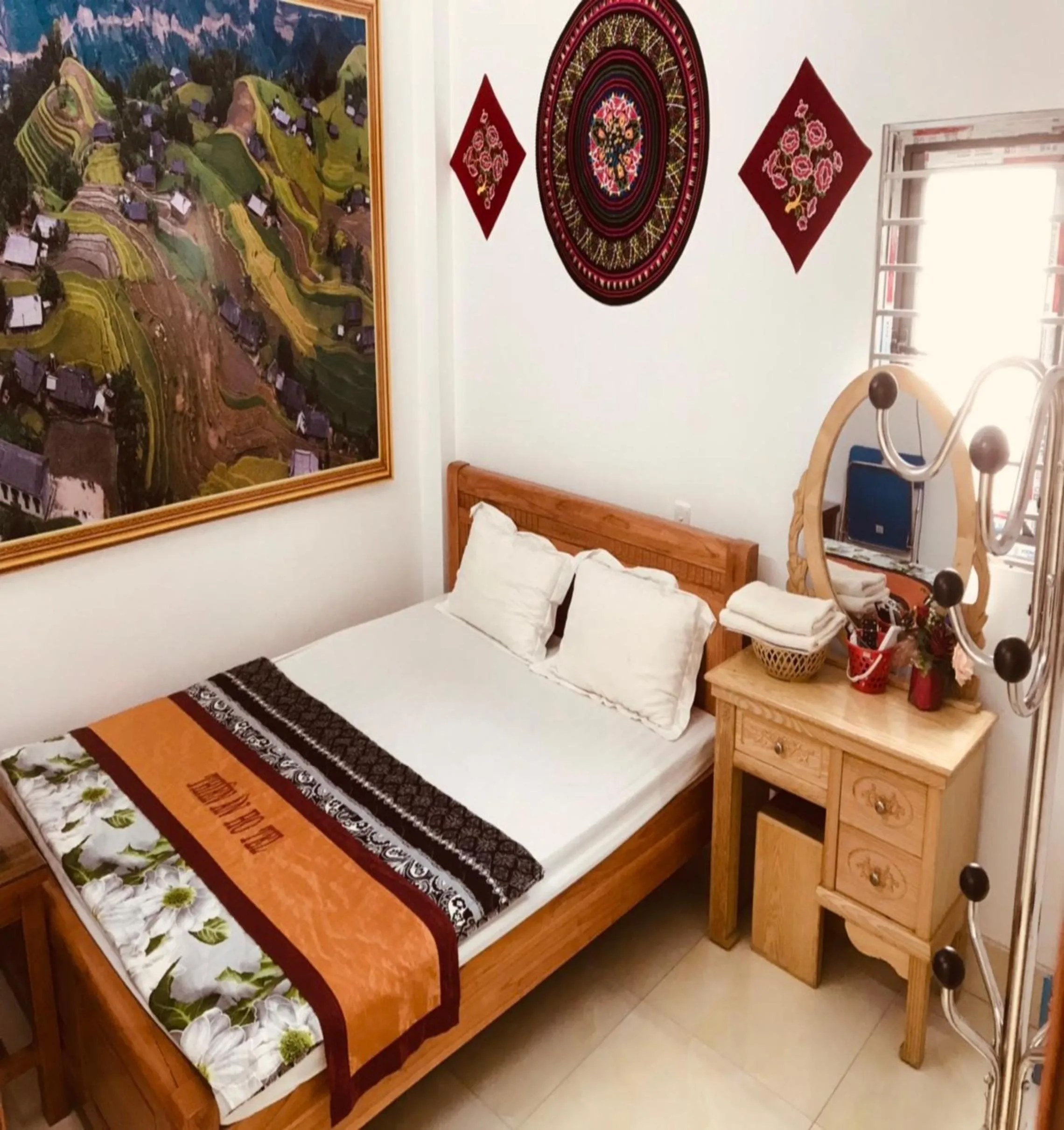 Bedroom, Bed in Hotel Thien An