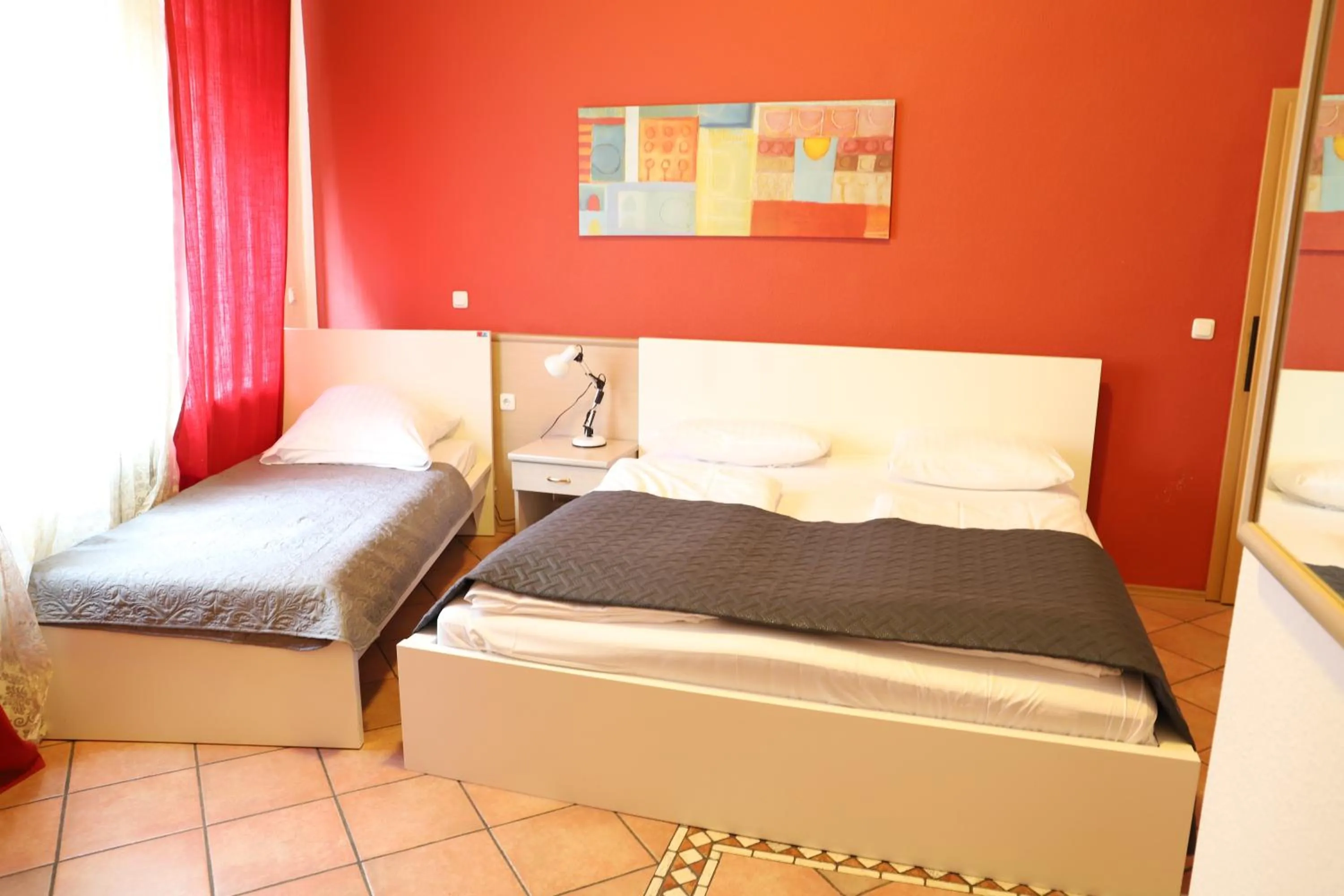 Bed in Hotel Aurelia