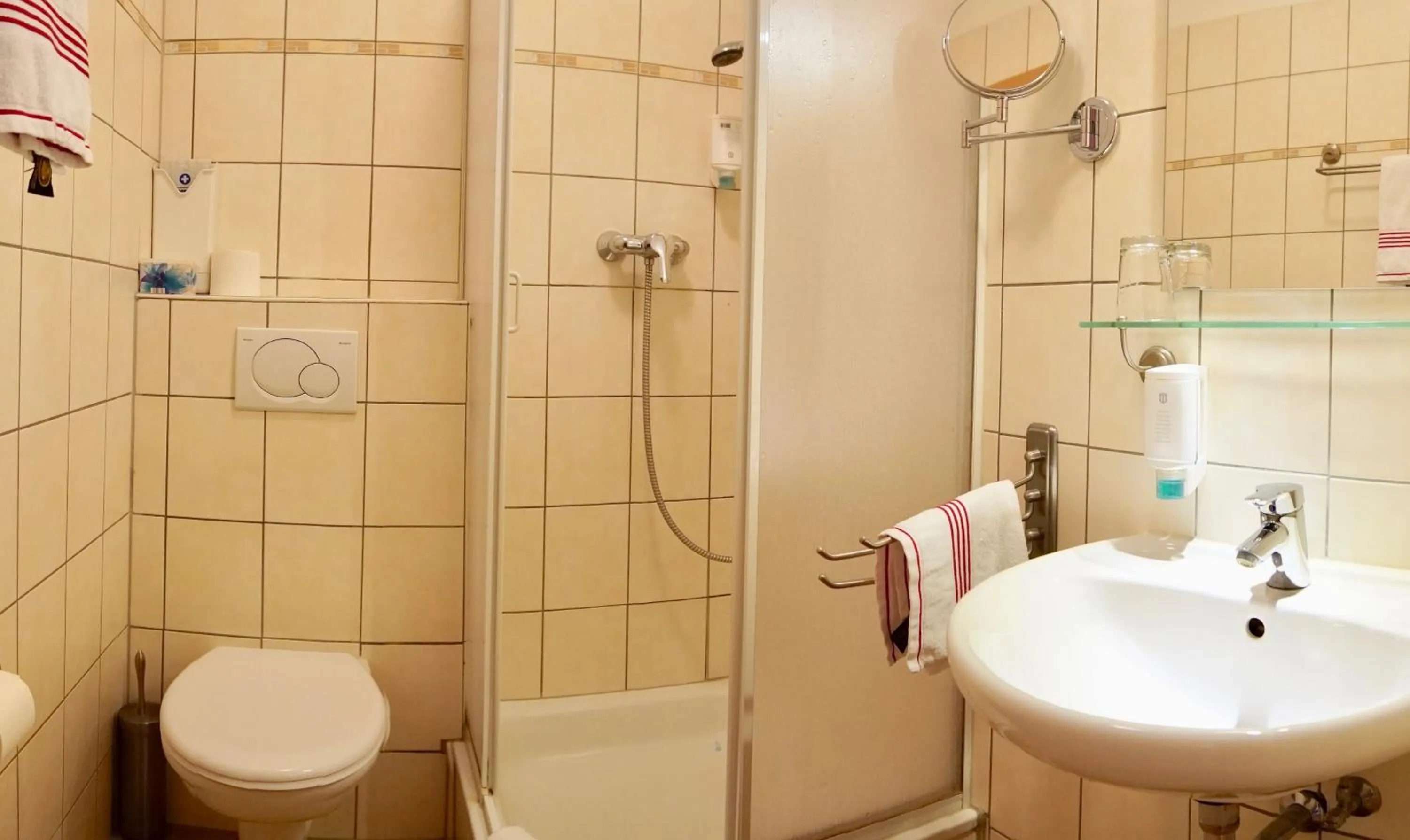 Bathroom in Hotel Aurelia