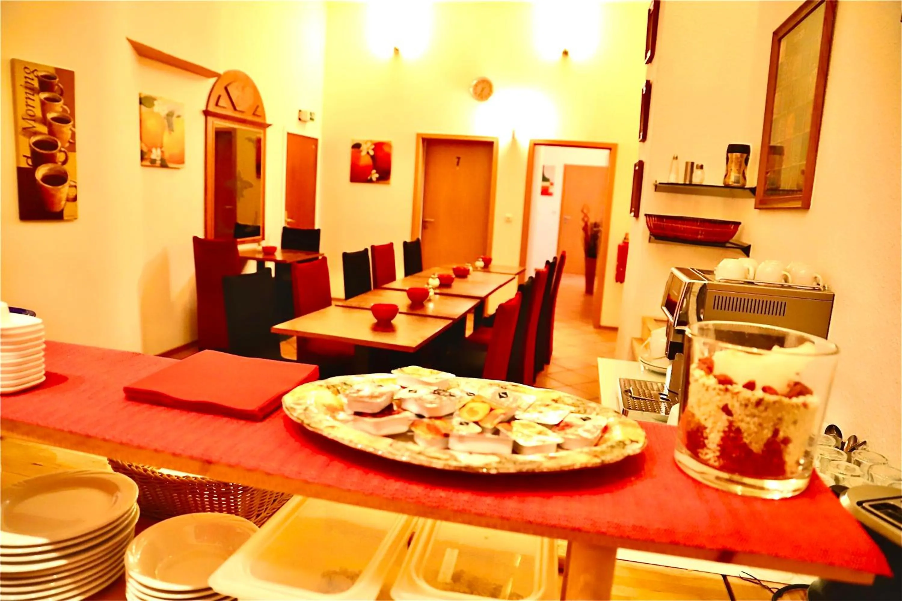 Breakfast in Hotel Aurelia