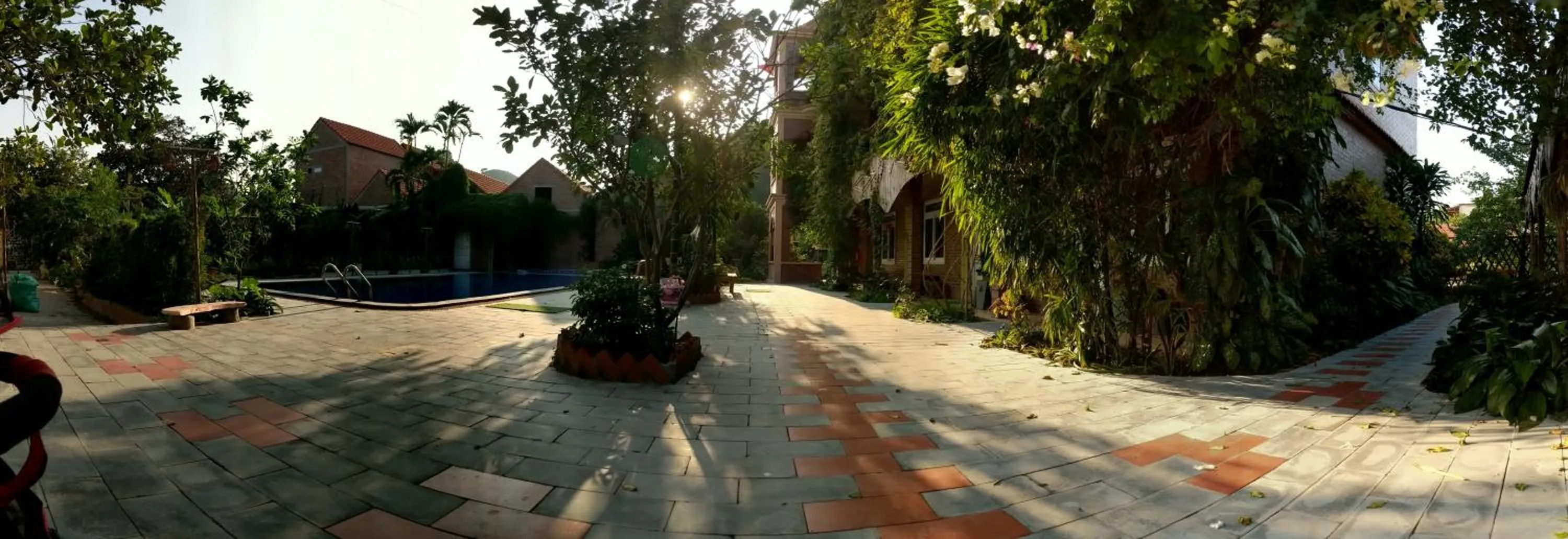 Garden in Ninh Binh Greenland Homestay