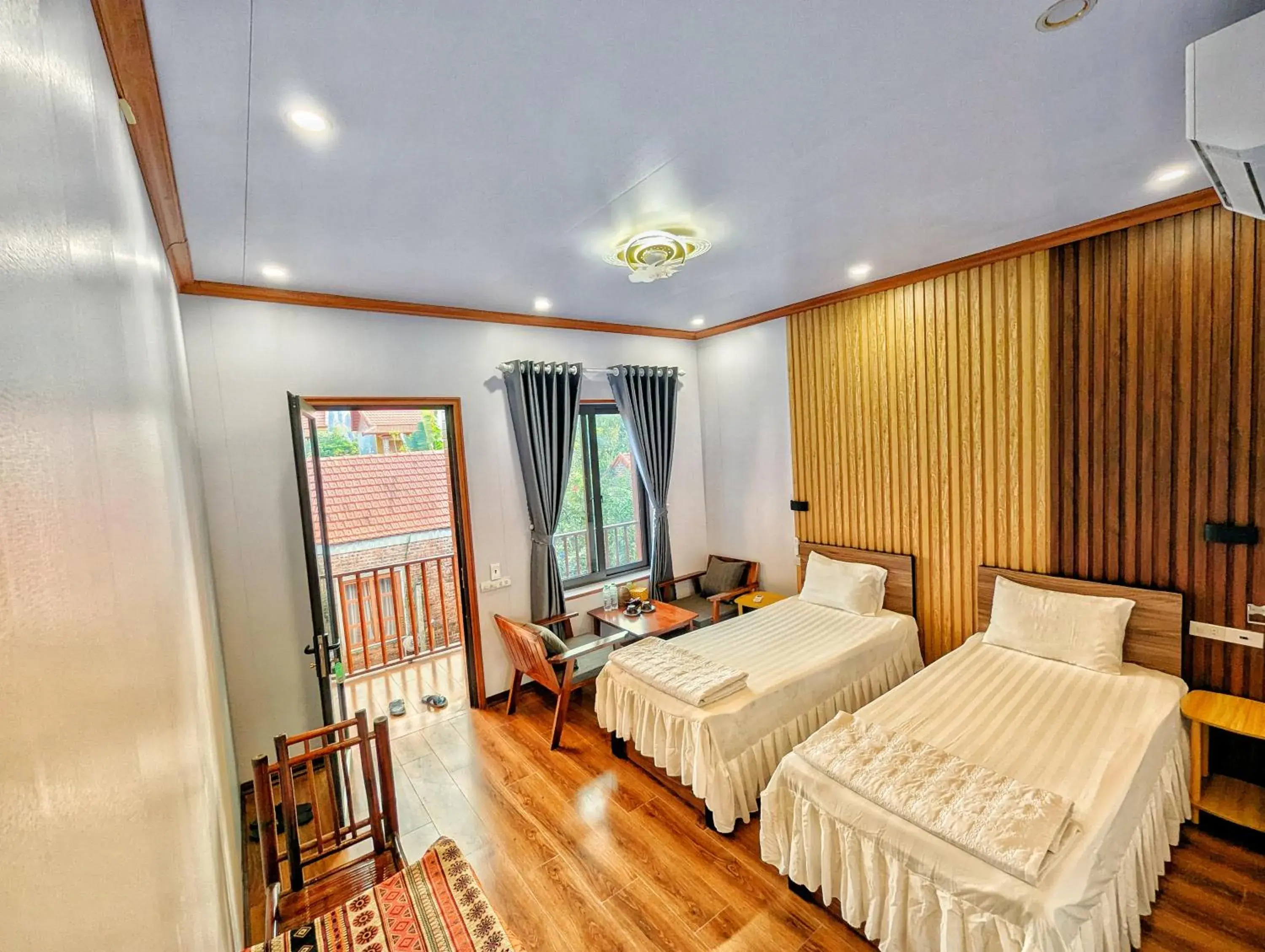 Deluxe Double or Twin Room with Mountain View - single occupancy in Ninh Binh Greenland Homestay Deluxe Double or Twin Room with Mountain View - single occupancy in Ninh Binh Greenland Homestay